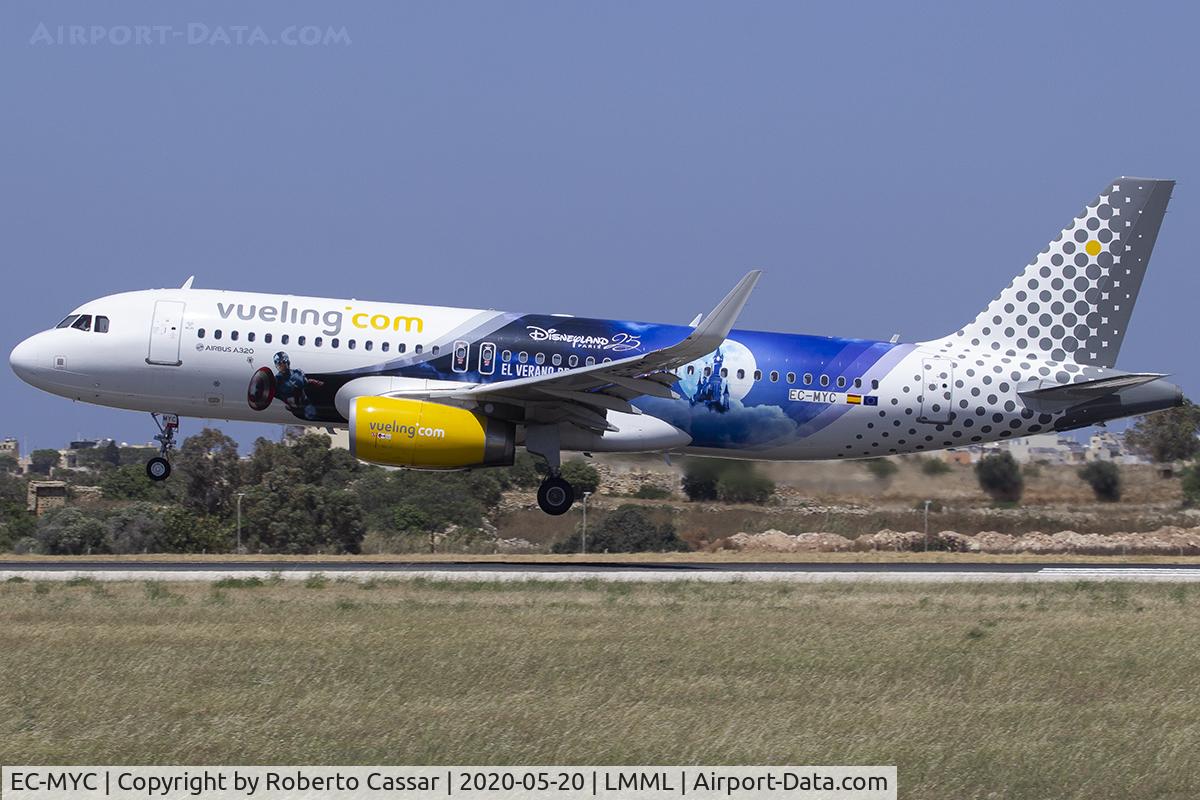 EC-MYC, 2018 Airbus A320-232 C/N 8238, Runway 31