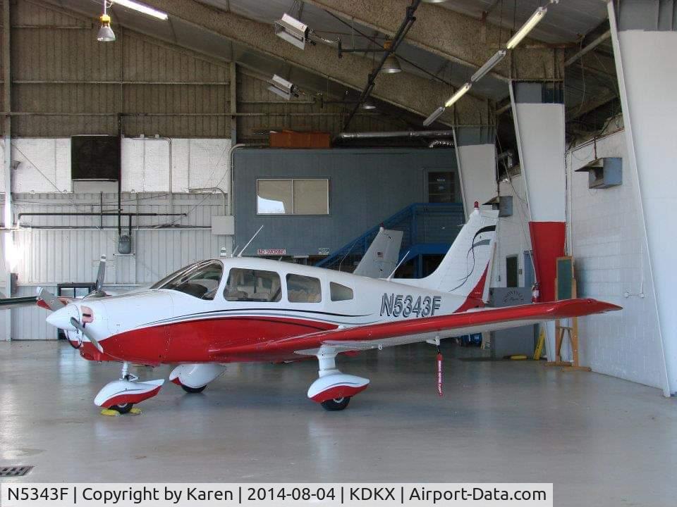 N5343F, 1976 Piper PA-28-151 C/N 28-7715103, N5343F