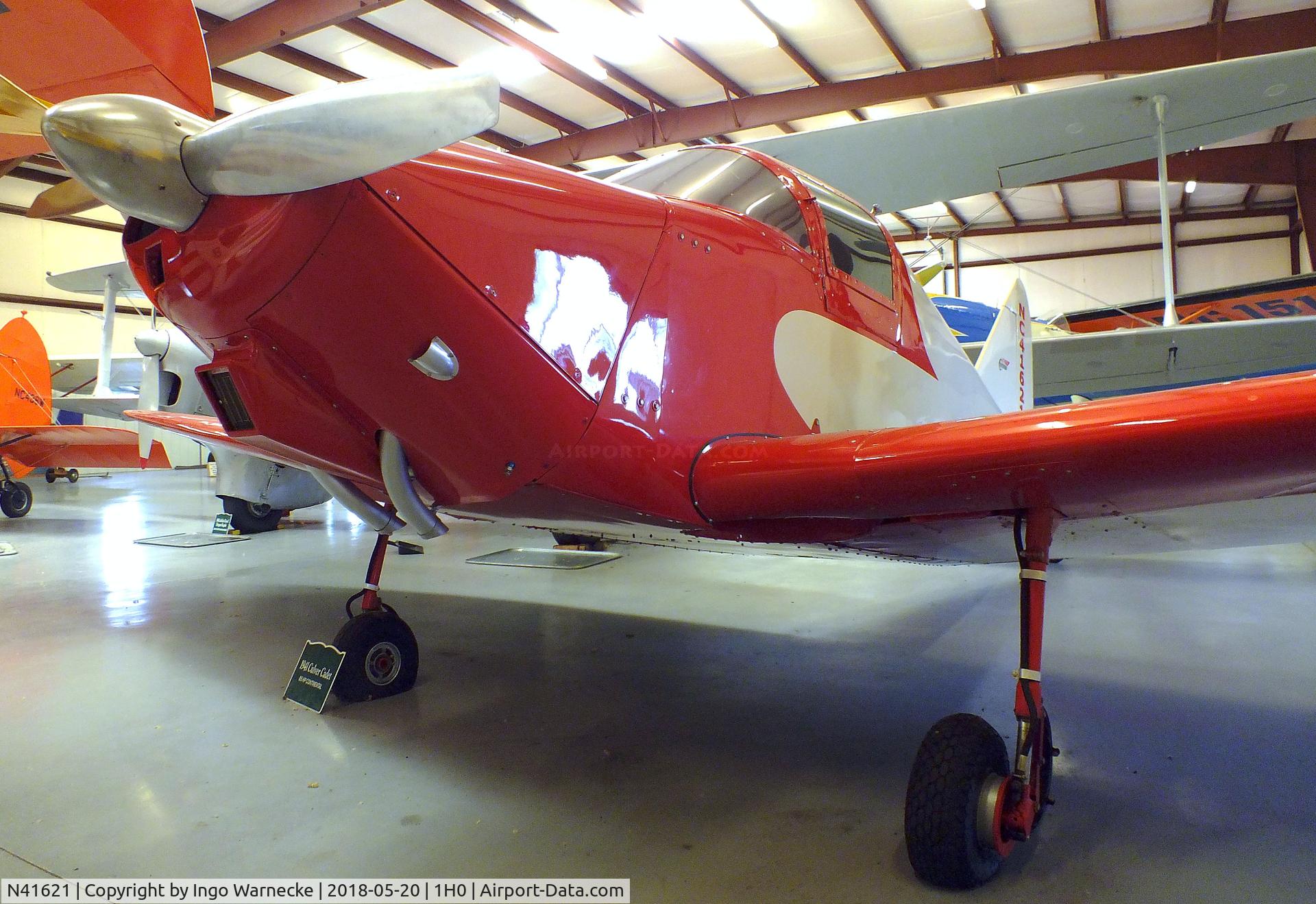 N41621, 1941 Culver LCA C/N 380, Culver Cadet LCA at the Aircraft Restoration Museum at Creve Coeur airfield, Maryland Heights MO