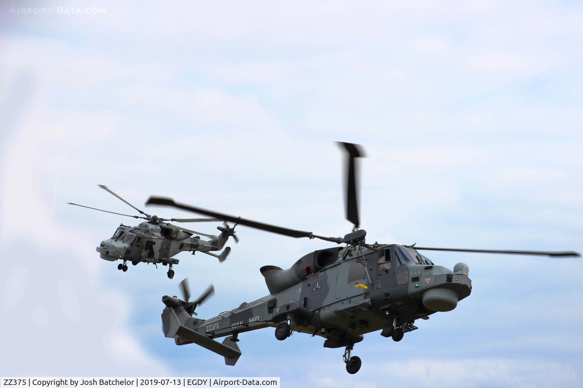 ZZ375, 2013 AgustaWestland AW-159 Wildcat HMA.2 C/N 494, Yeovilton airday 2019