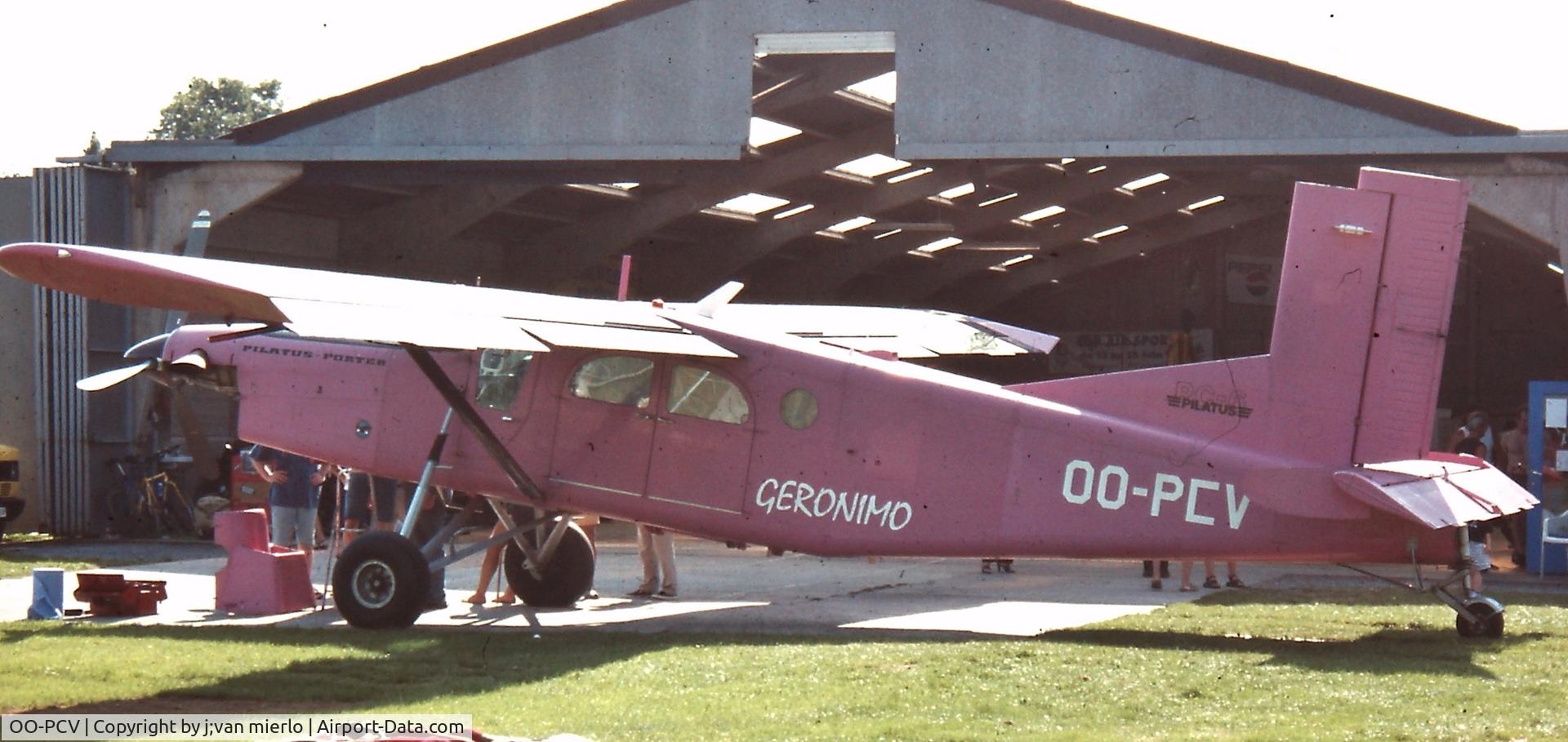OO-PCV, 1992 Pilatus PC-6/B2-H4 Turbo Porter C/N 882, scan slide