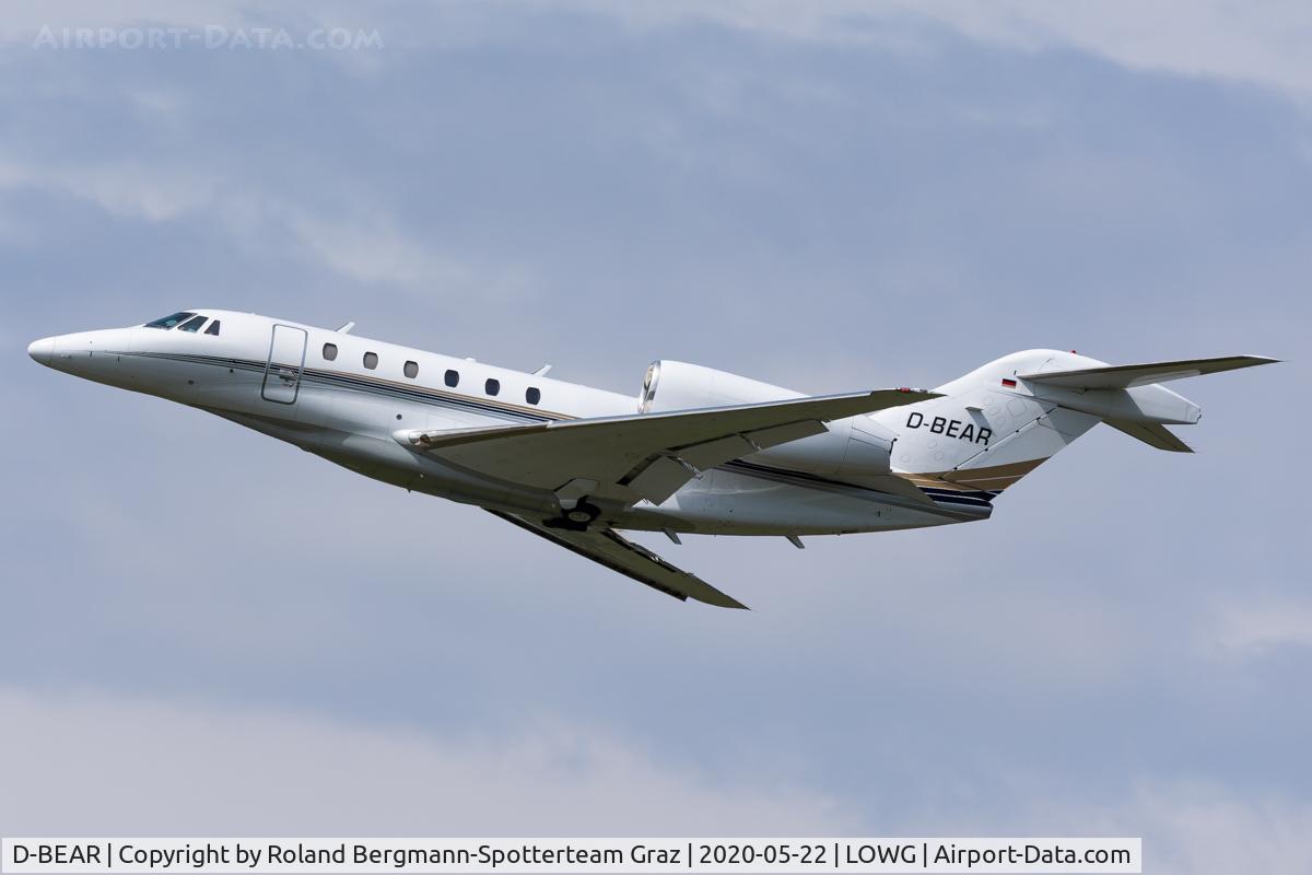 D-BEAR, 1999 Cessna 750 Citation X Citation X C/N 750-0085, 1999 Cessna 750 Citation X, c/n: 750-0085