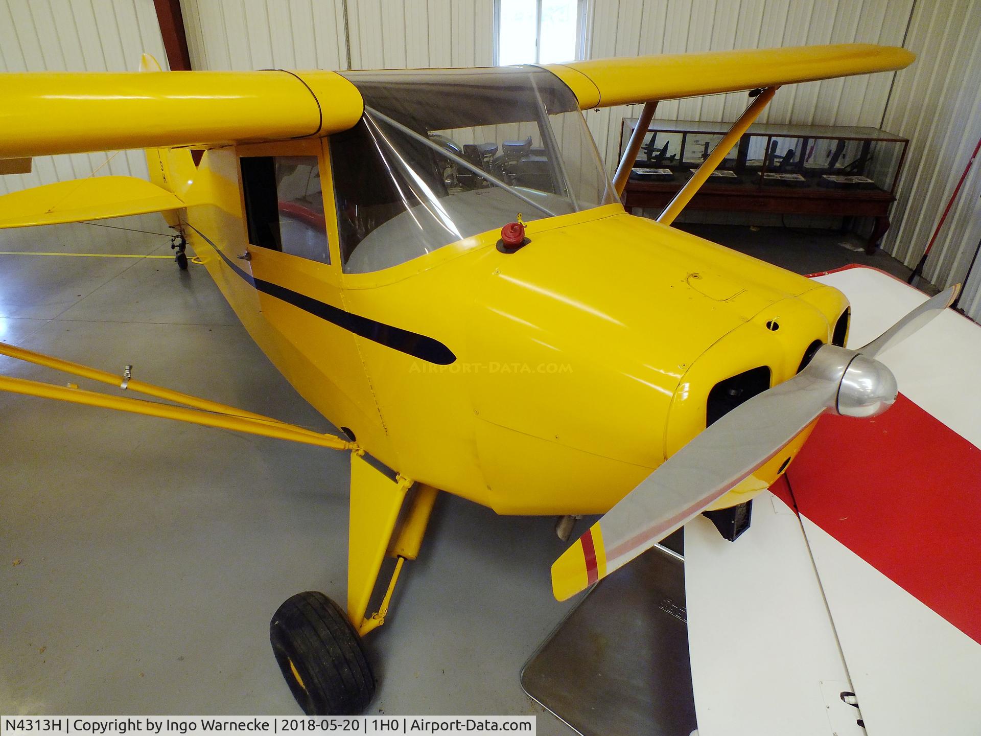 N4313H, 1948 Piper PA-15 Vagabond C/N 15-97, Piper PA-15 Vagabond at the Aircraft Restoration Museum at Creve Coeur airfield, Maryland Heights MO