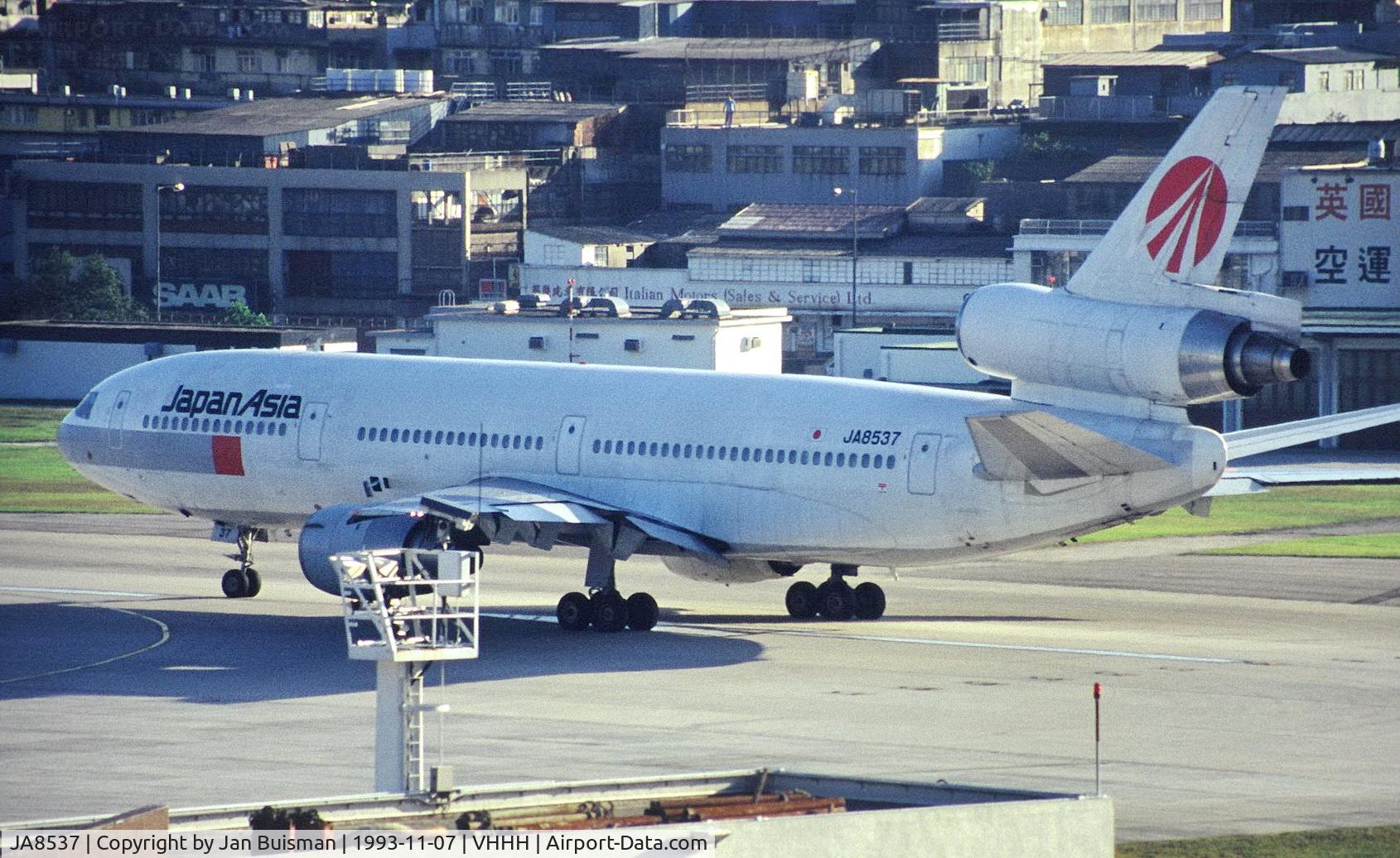 JA8537, 1978 Douglas DC-10-40 C/N 46967, Japan Asia Airways