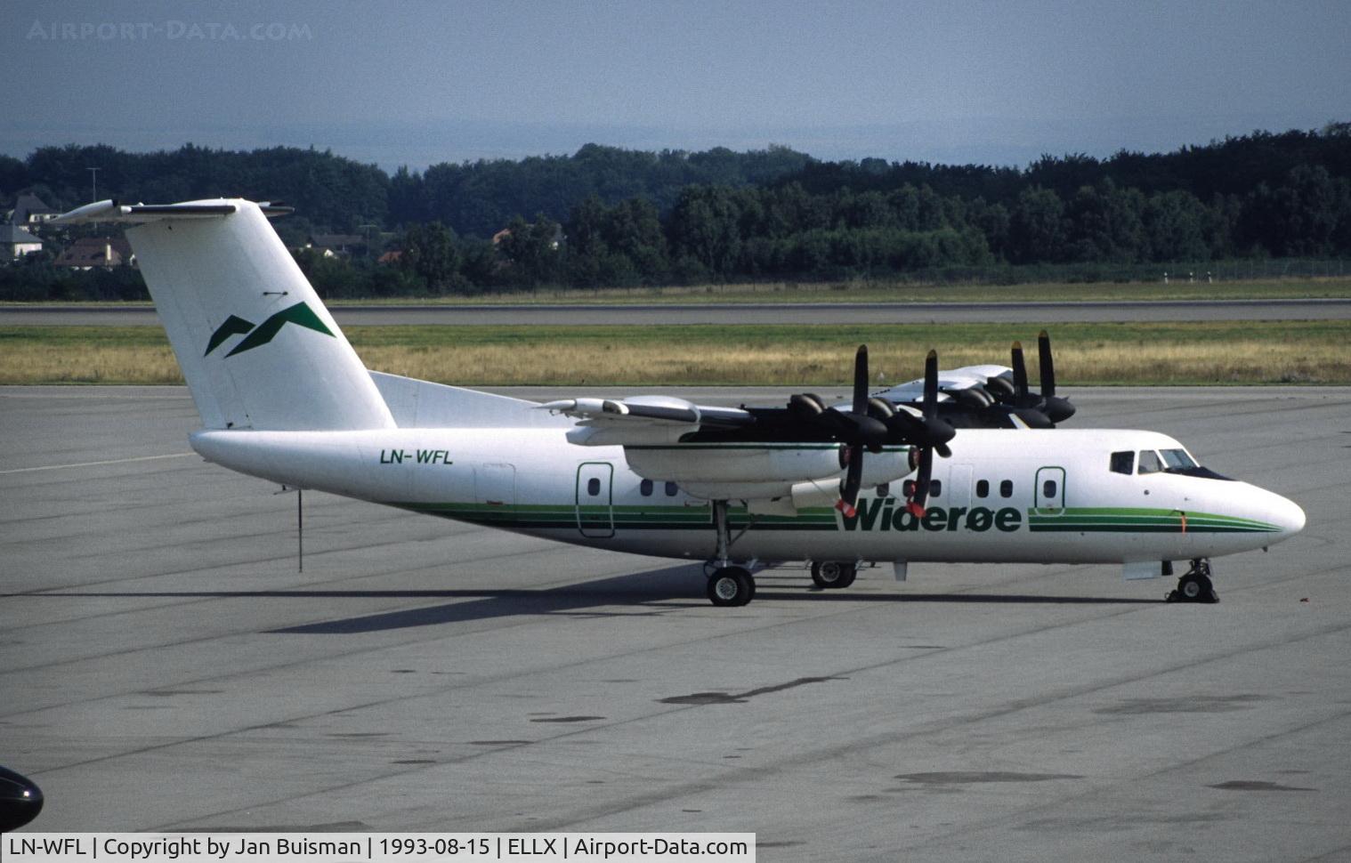 LN-WFL, 1982 De Havilland Canada DHC-7-102 Dash 7 C/N 84, Wideroe Airline