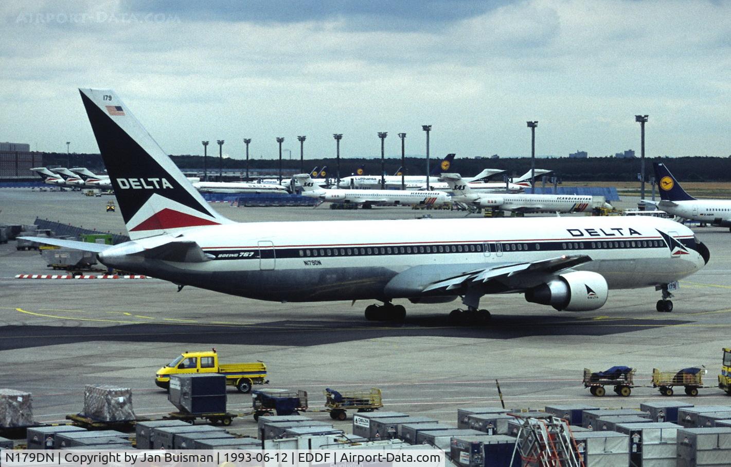 N179DN, 1991 Boeing 767-332 C/N 25144, Delta Air Lines