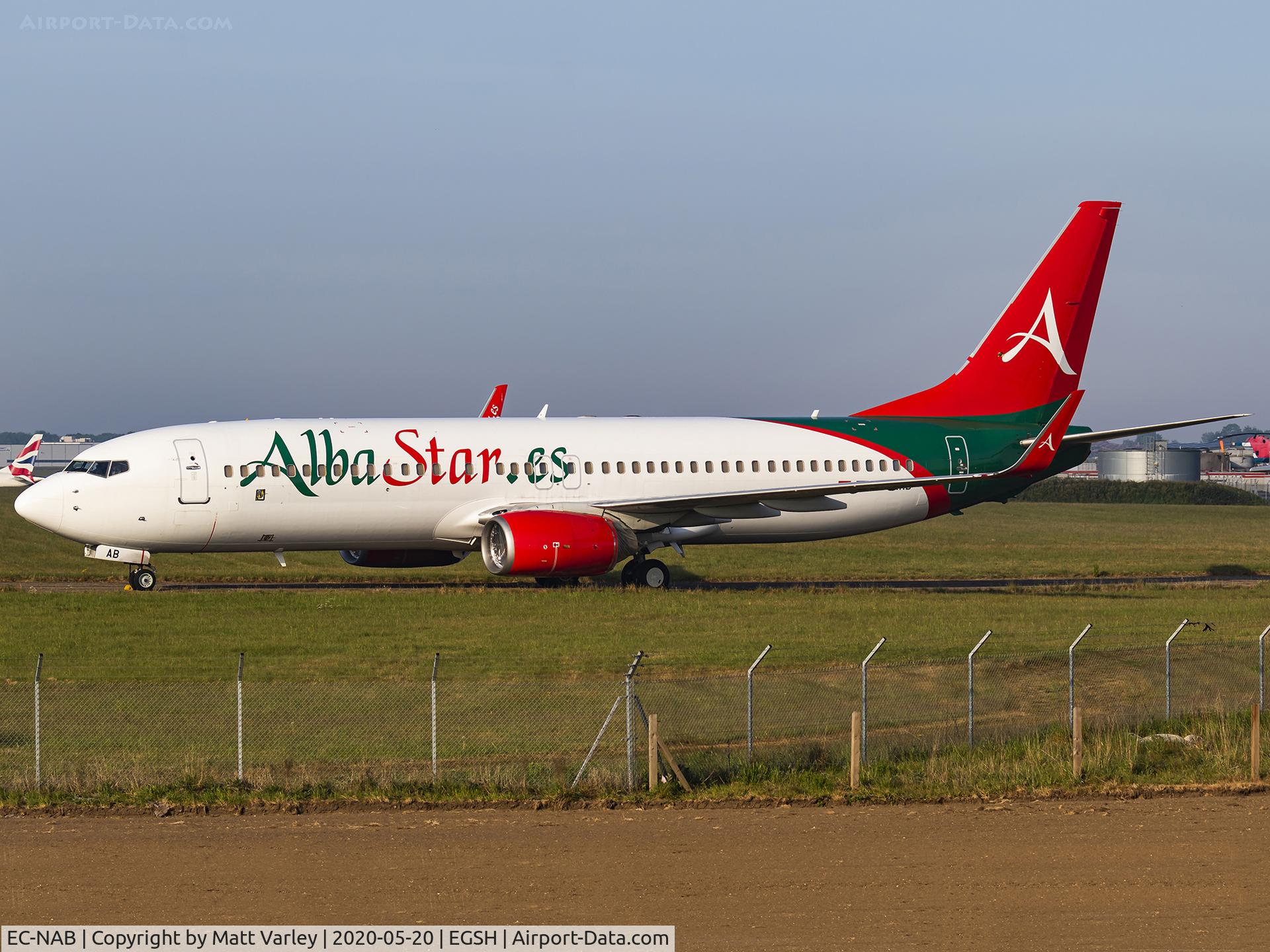 EC-NAB, 2000 Boeing 737-81Q C/N 29051, Stored in the North East corner of NWI....