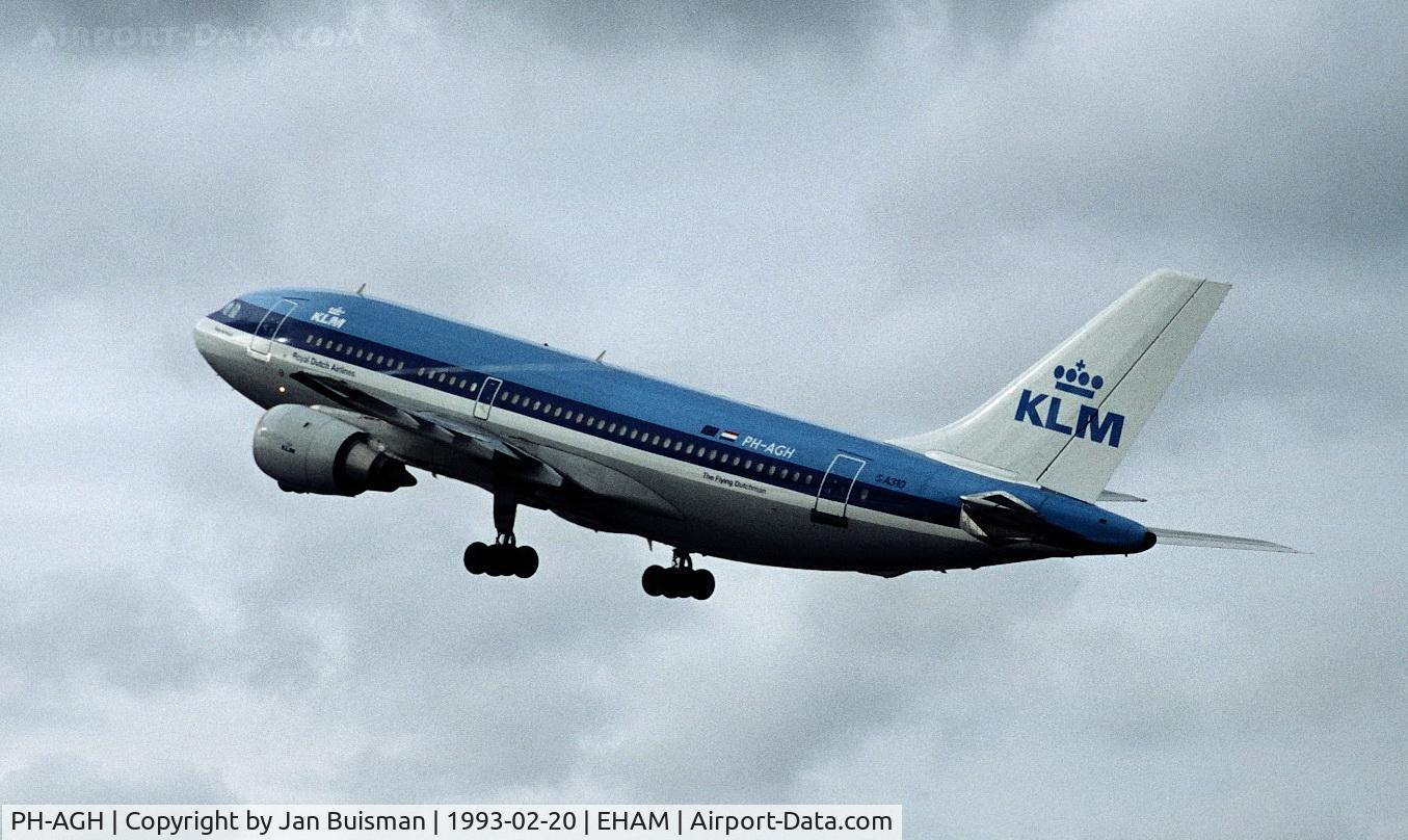 PH-AGH, 1985 Airbus A310-203 C/N 362, KLM
