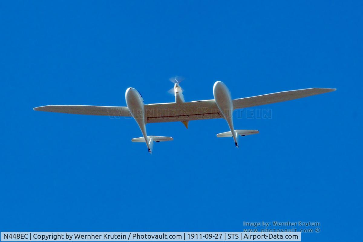 N448EC, 2011 Pipistrel Taurus G4 C/N 2011G4, N448EC in flight during the NASA-CAFE fly-off