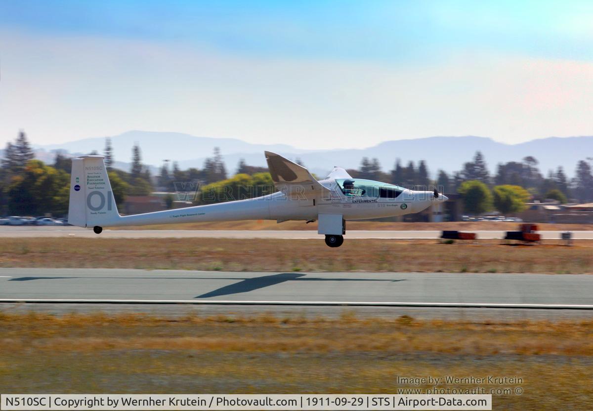 N510SC, 1993 Stemme S10 C/N 10-51, N510SC at the NASA CAFE electric challenge.