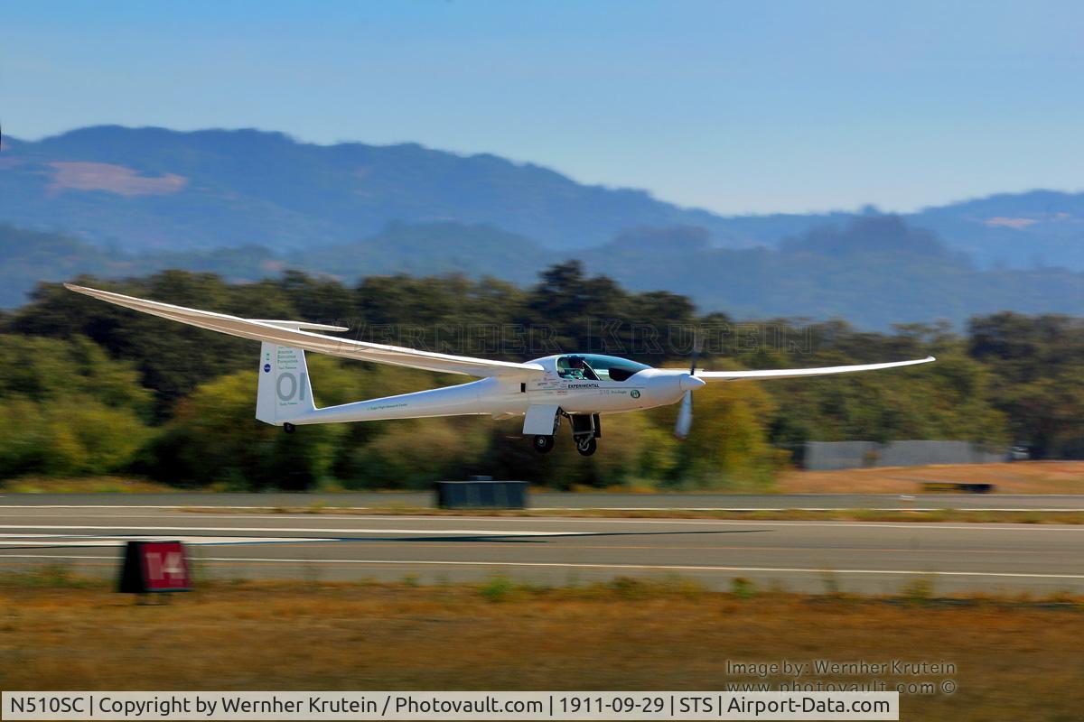 N510SC, 1993 Stemme S10 C/N 10-51, N510SC Landing at NASA CAFE event.