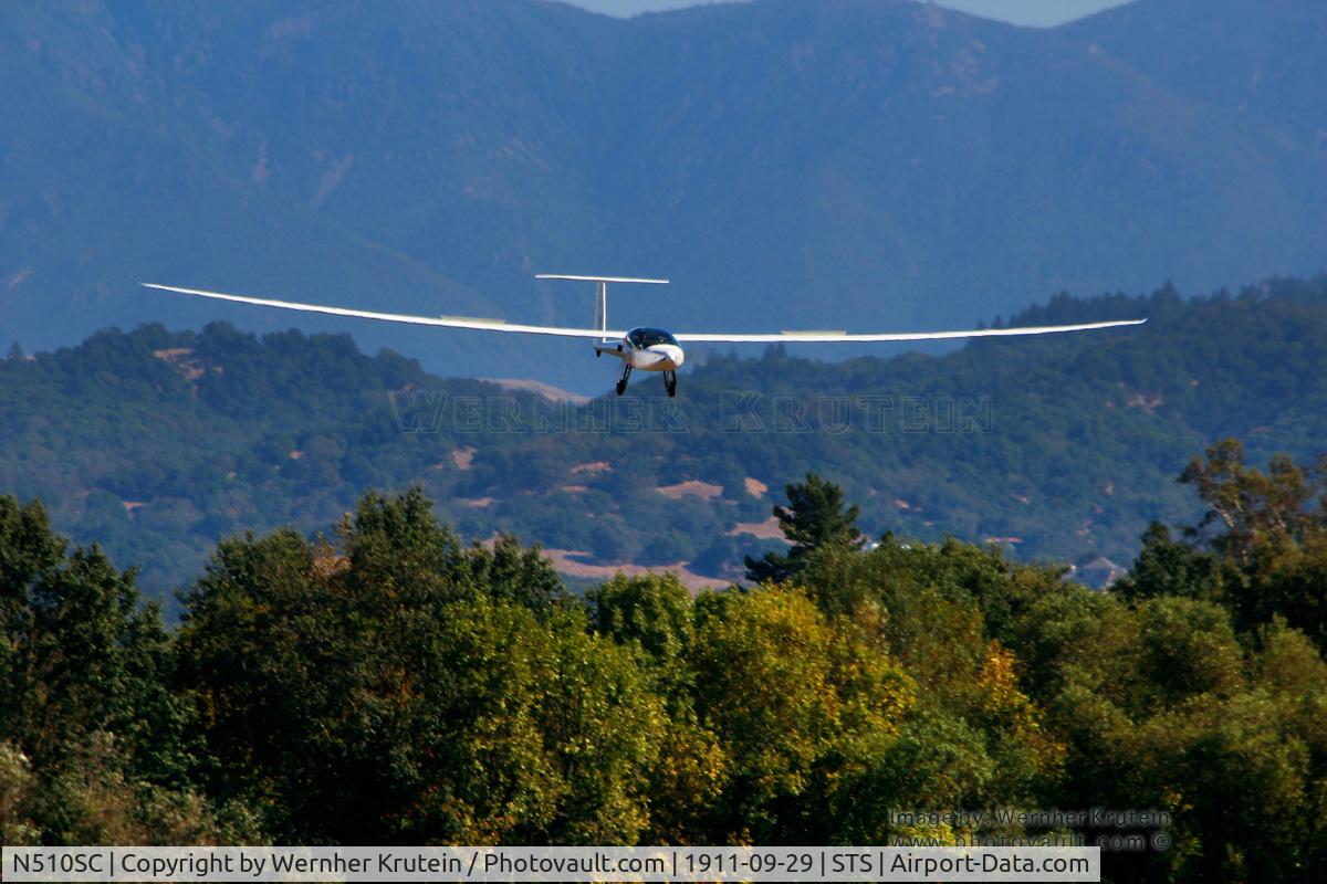 N510SC, 1993 Stemme S10 C/N 10-51, N510SC landing.
