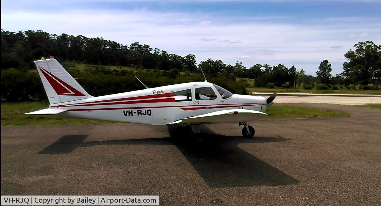VH-RJQ, 1962 Piper PA-28-160 Cherokee C/N 28-322, Ready for departure, this cute little 160 Cherokee is a unique piece, photo taken at Feb 2019 YMIG Mittagong Aero Club
