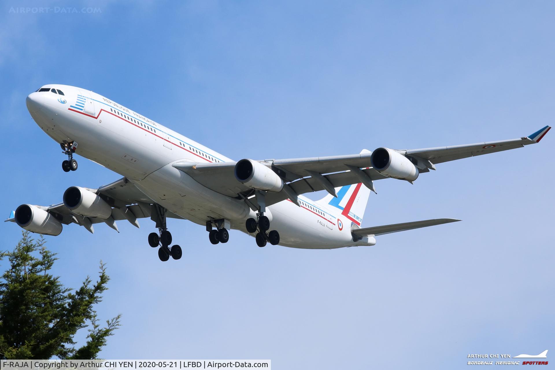 F-RAJA, 1995 Airbus A340-212 C/N 075, Cotam1102 from CDG.