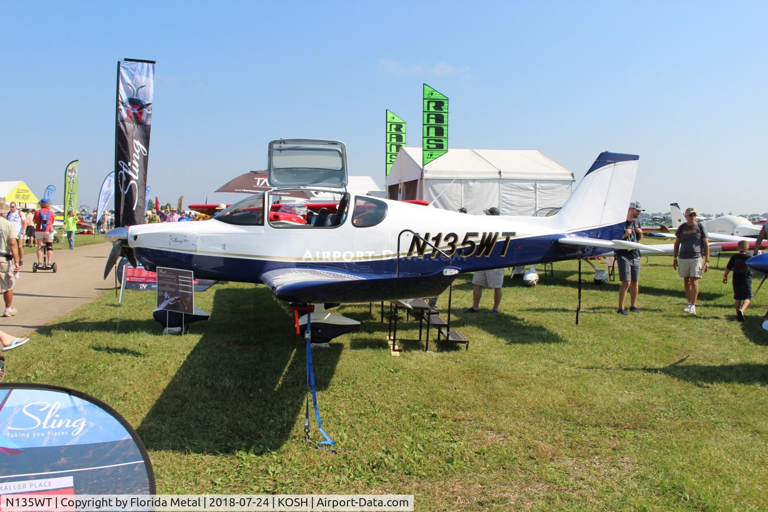 N135WT, 2018 The Airplane Factory Sling 4 TSI C/N 131S, OSH 2018