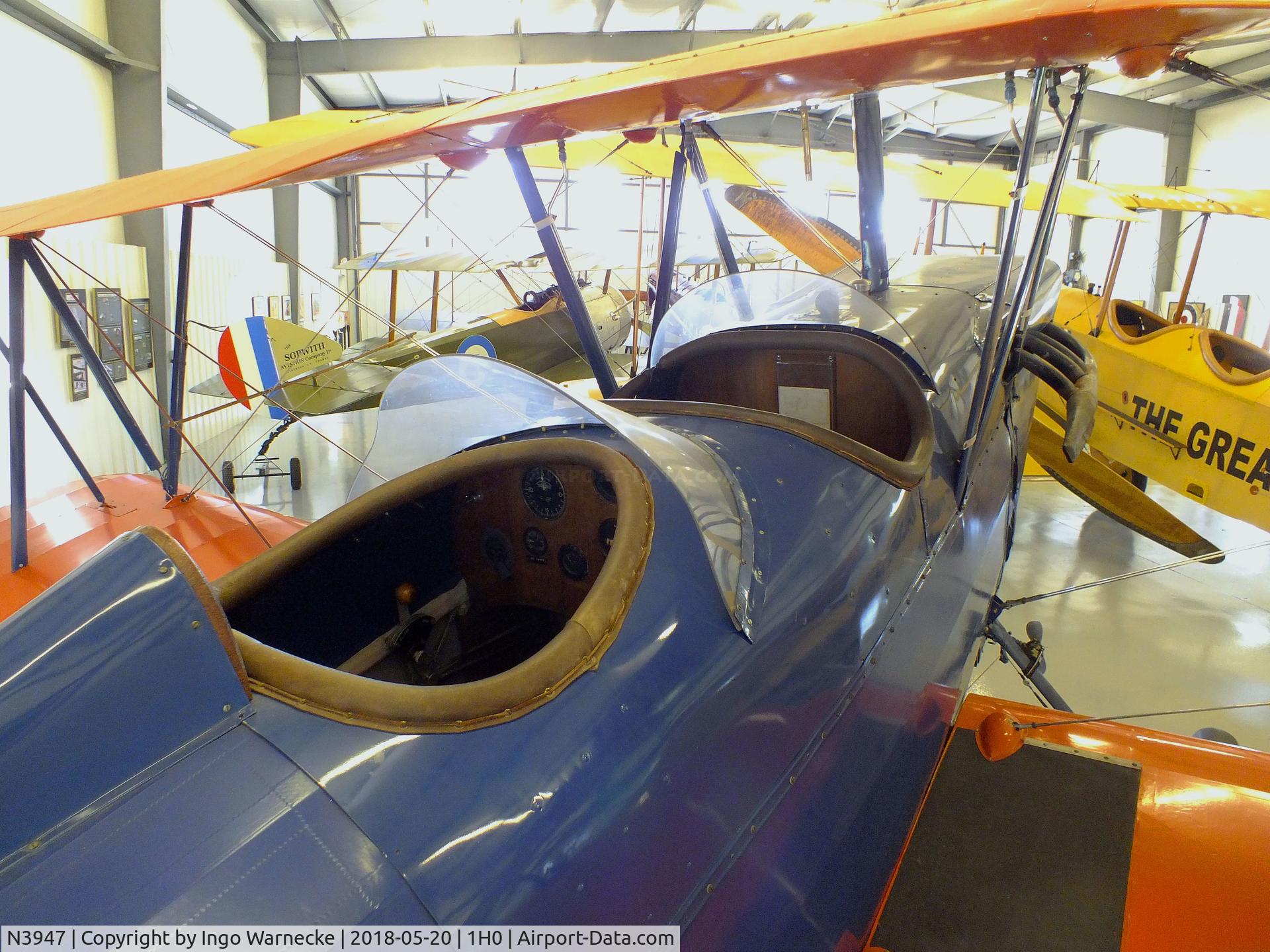 N3947, 1928 Travel Air 3000 C/N 321, Travel Air 3000 at the Aircraft Restoration Museum at Creve Coeur airfield, Maryland Heights MO
