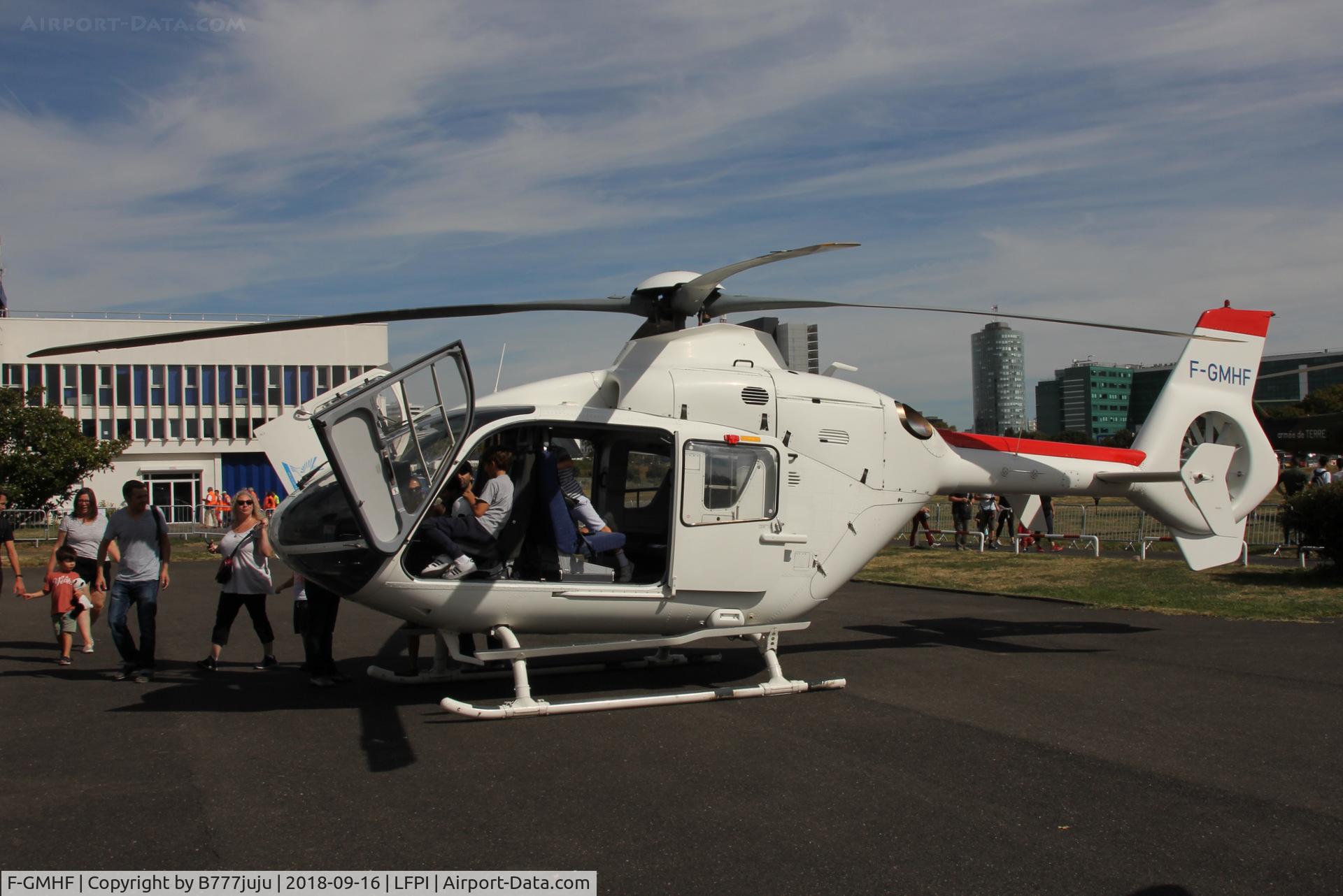 F-GMHF, Eurocopter EC-135T-1 C/N 0056, at Issy-les-Moulineaux