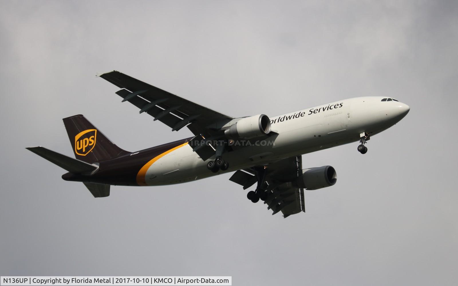 N136UP, 2001 Airbus A300F4-622R C/N 819, MCO 2017