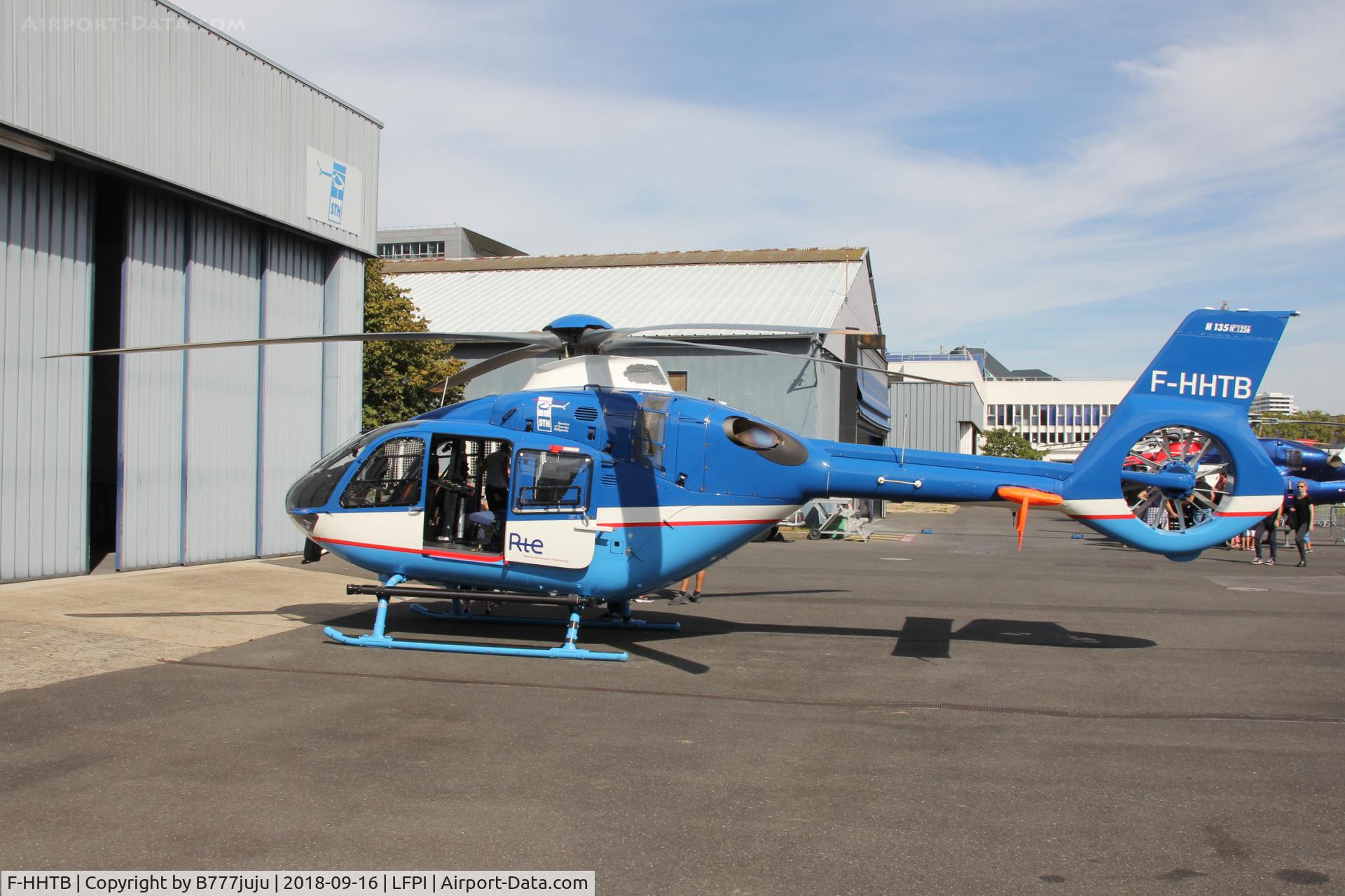 F-HHTB, 2017 Airbus Helicopters EC-135T-3 C/N 1256, at Issy-les-Moulineaux