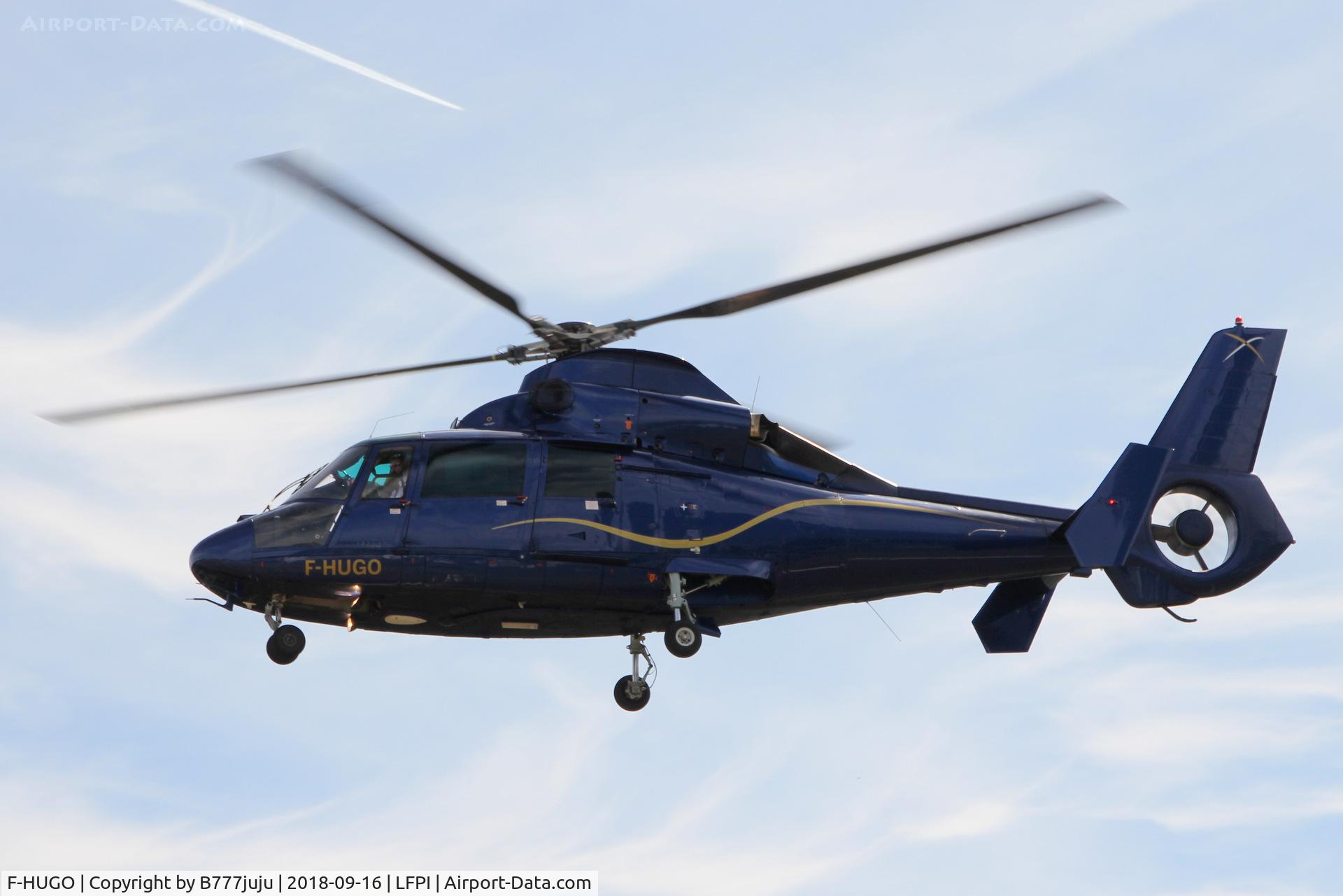 F-HUGO, Eurocopter SA-365N Dauphine 2 C/N 6103, at Issy-les-Moulineaux