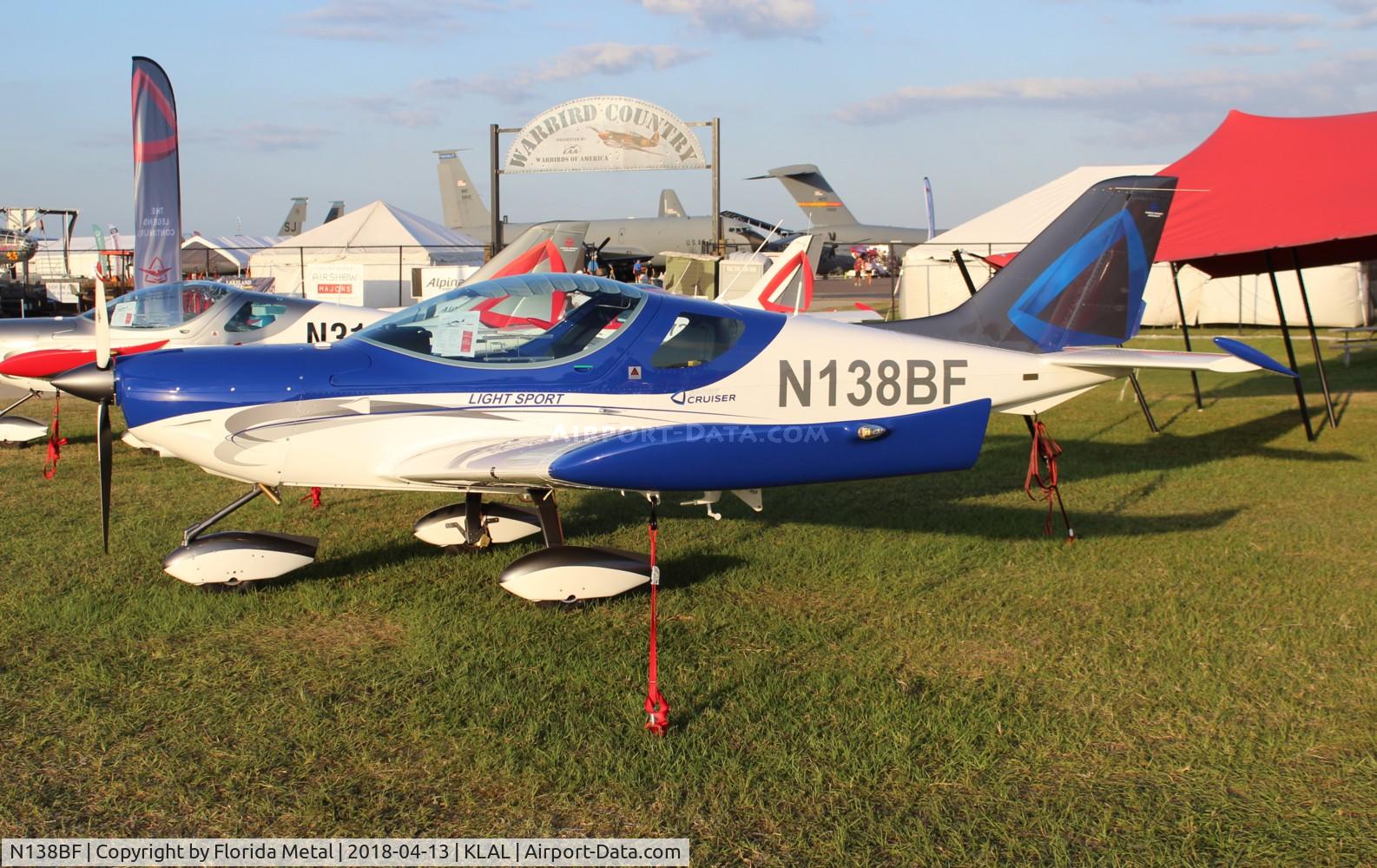 N138BF, 2017 Czech Sport Aircraft Sportcruiser C/N C0622, SNF 2018