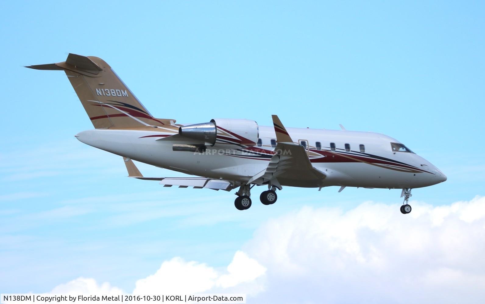 N138DM, 2007 Bombardier Challenger 605 (CL-600-2B16) C/N 5702, NBAA 2016