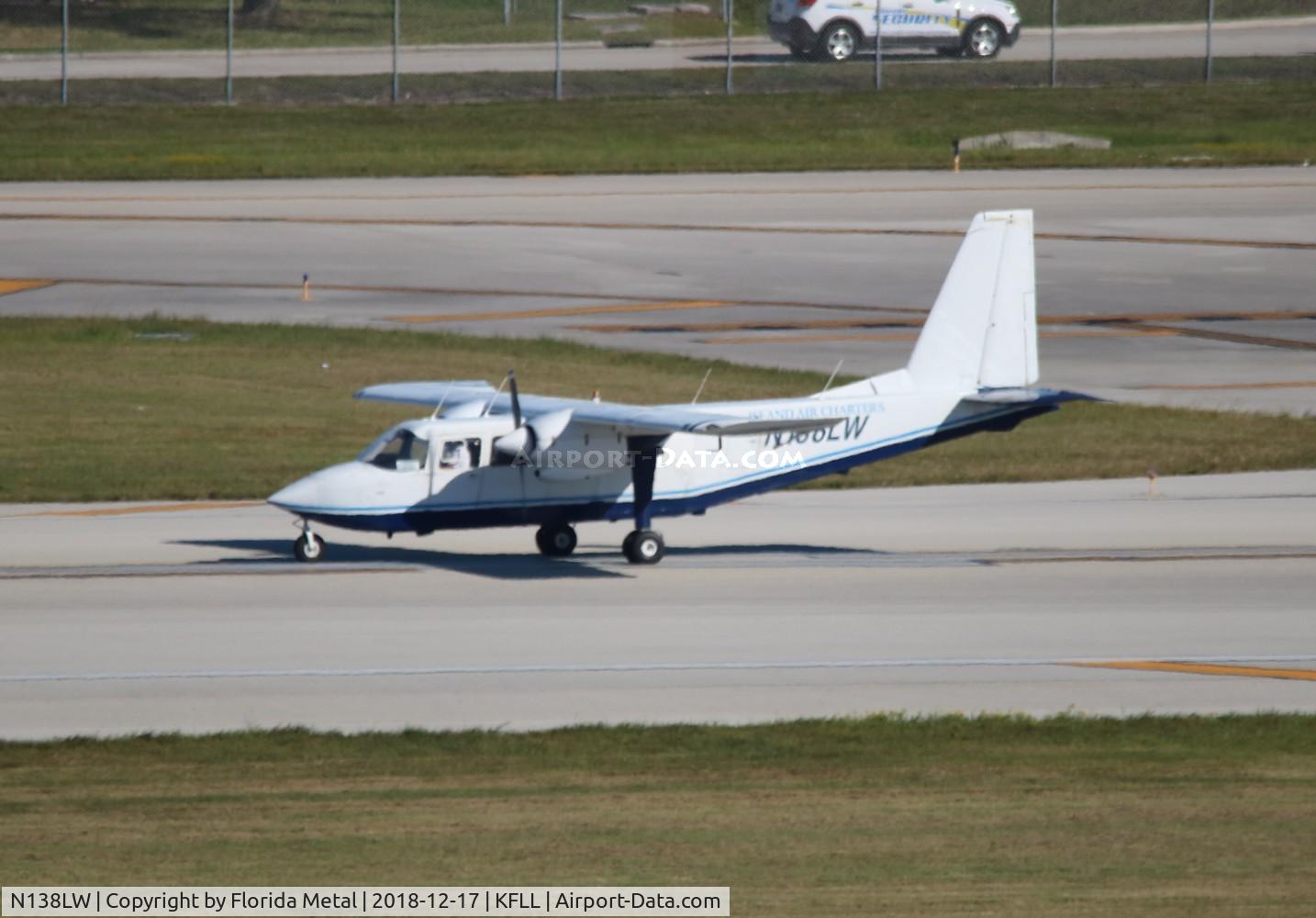 N138LW, 1978 Britten-Norman BN-2A-27 Islander C/N 138, FLL 2018