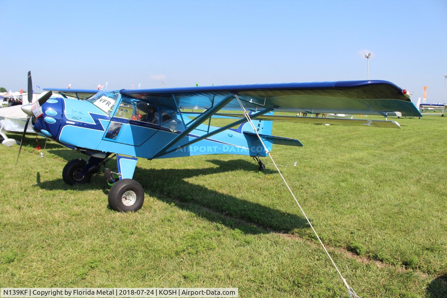 N139KF, 1993 Denney Kitfox Model 4 Speedster C/N KCS139, OSH 2018