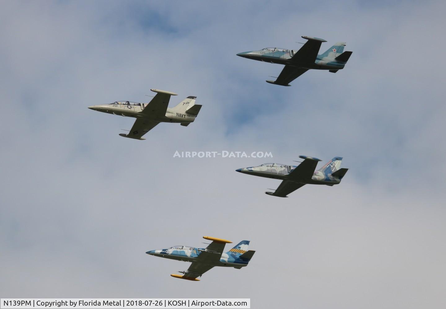N139PM, 1984 Aero L-39C Albatros C/N 432913, OSH 2018