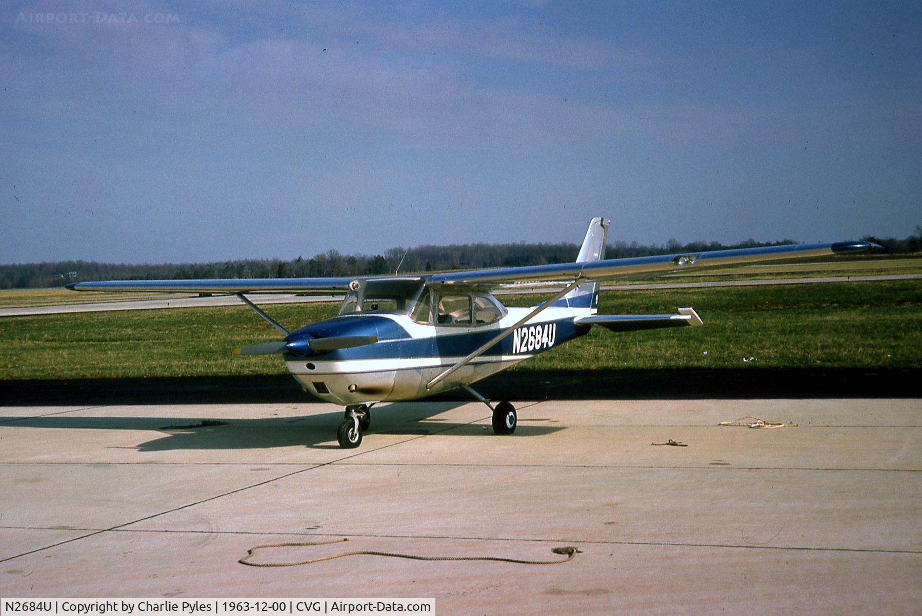 N2684U, 1963 Cessna 172D C/N 17250284, This airplane was brand new at the time of the photo.