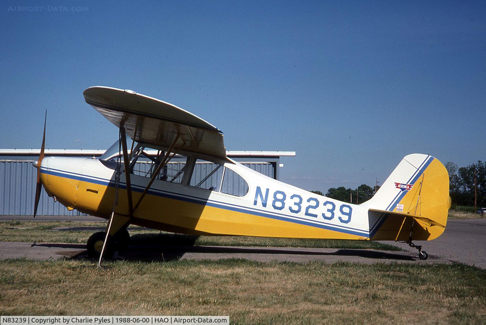 N83239, 1946 Aeronca 7AC Champion C/N 7AC-1904, Beautiful in the sun.