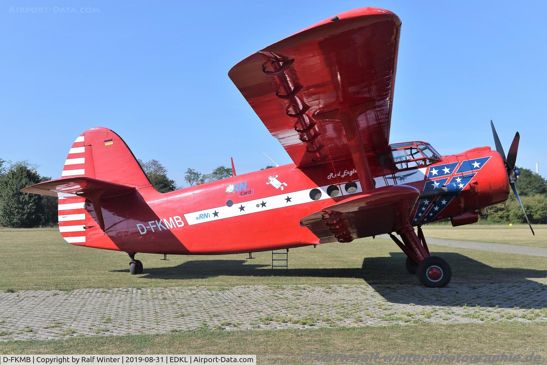 D-FKMB, Antonov An-2TP C/N 17347308, Antonov An-2TP - Albatros Airways - 17347308 - D-FKMB - 31.08.2019 - EDKL