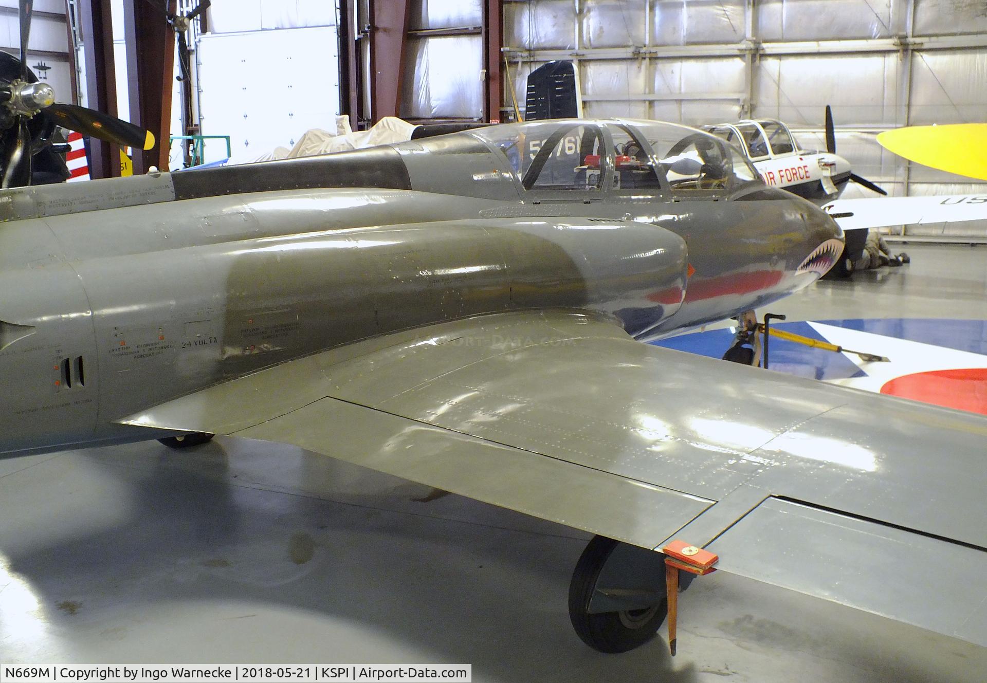 N669M, 1967 Soko G-2A Galeb C/N 23172, Soko G-2A Galeb at the Air Combat Museum, Springfield IL