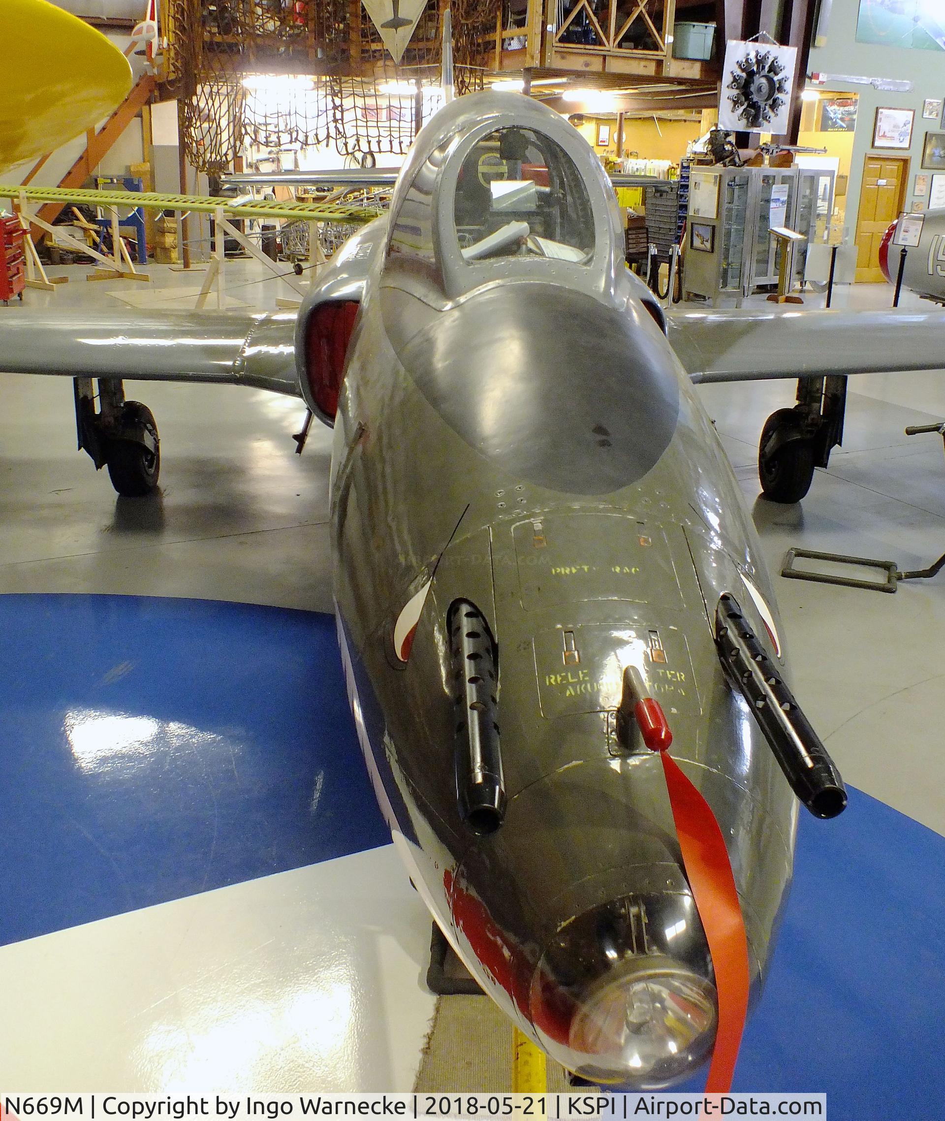 N669M, 1967 Soko G-2A Galeb C/N 23172, Soko G-2A Galeb at the Air Combat Museum, Springfield IL