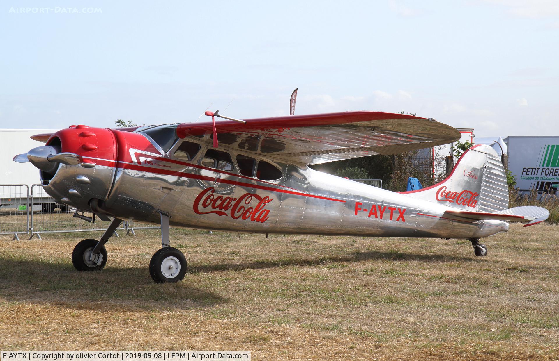 F-AYTX, 1950 Cessna 195 C/N 7496, POURVOUS5
