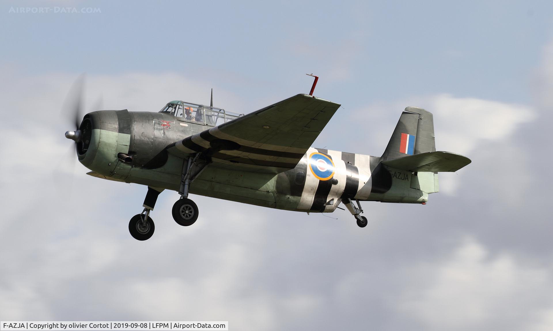 F-AZJA, Grumman TBM-3E Avenger C/N 2688, 2019 Melun airshow