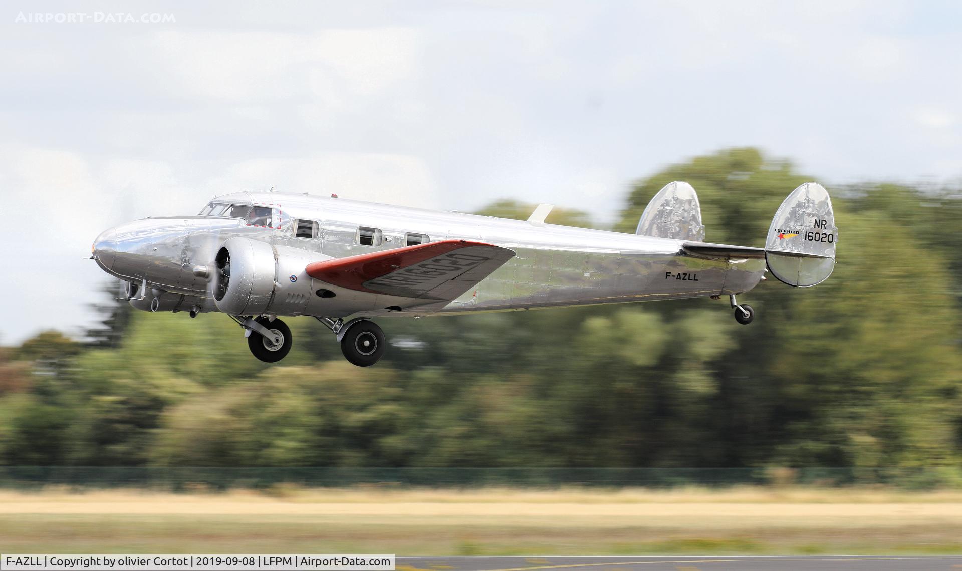 F-AZLL, 1941 Lockheed 12A Electra Junior C/N 1287, 2019 Melun airshow