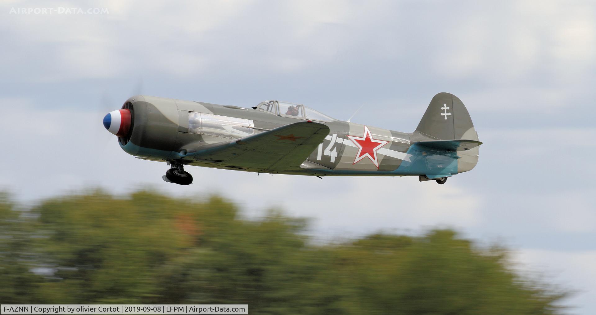 F-AZNN, Yakovlev Yak-11 C/N 25 III/05, 2019 Melun airshow