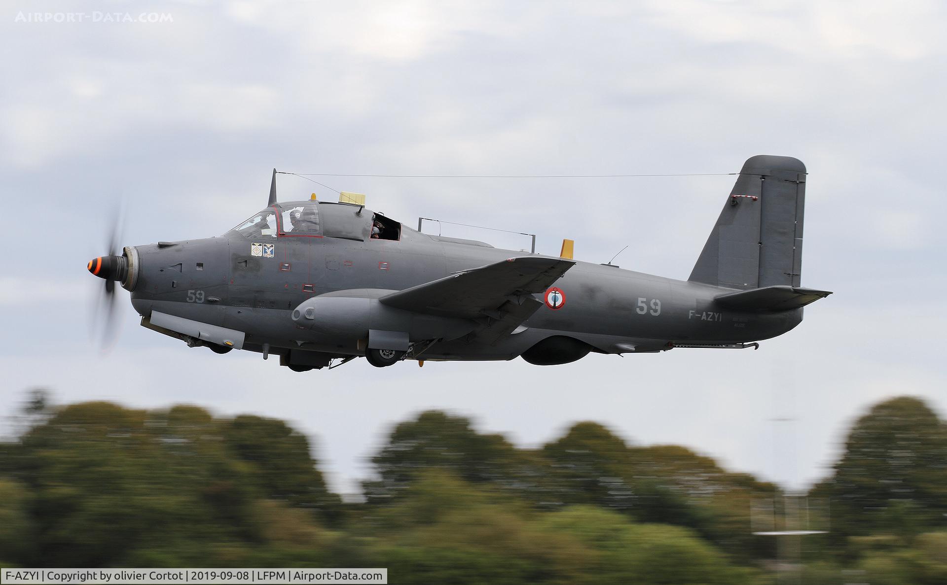 F-AZYI, 1959 Breguet Br.1050 Alize C/N 59, 2019 Melun airshow
