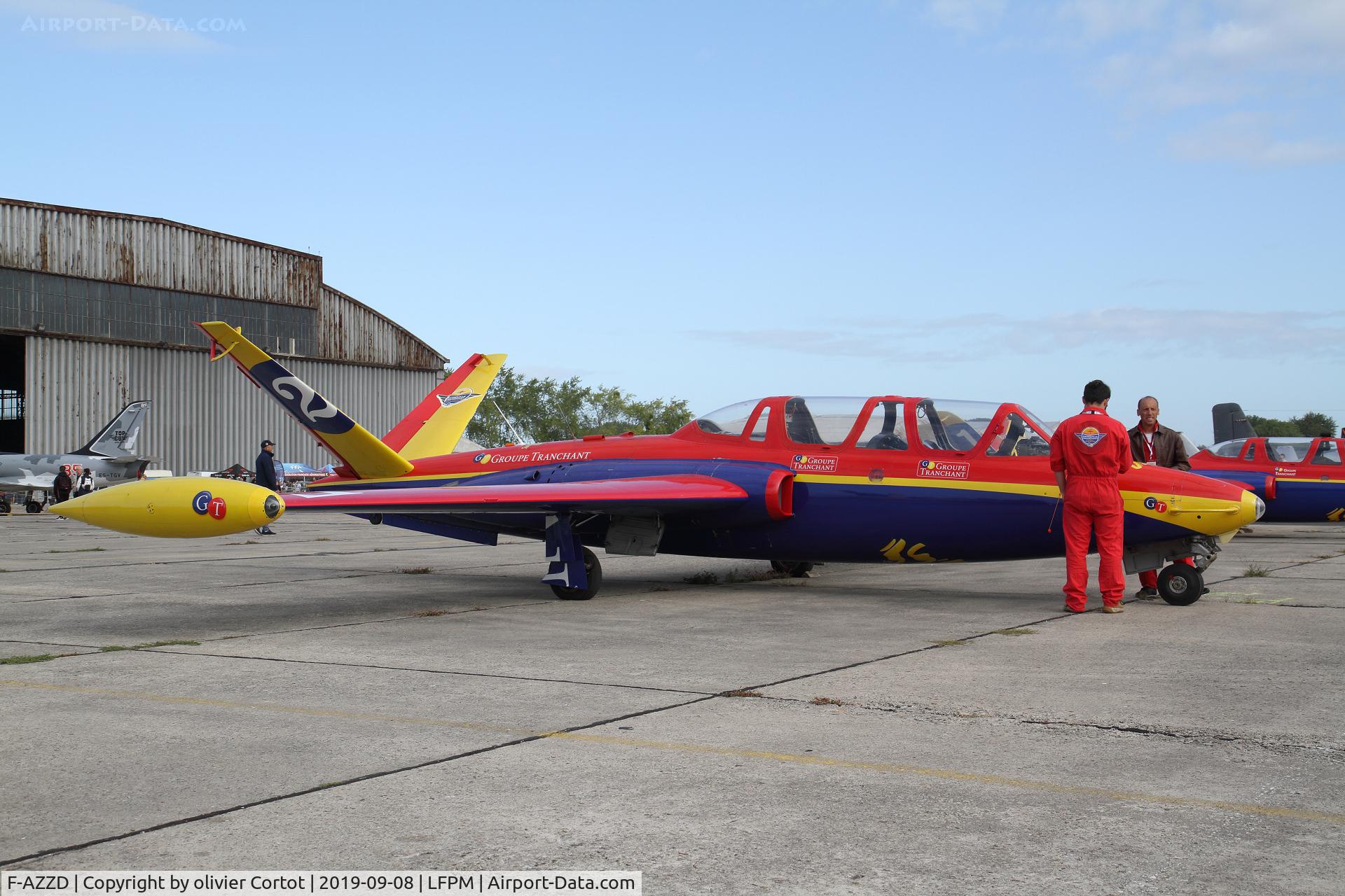 F-AZZD, Fouga CM-170 Magister C/N 411, 2019 Melun airshow
