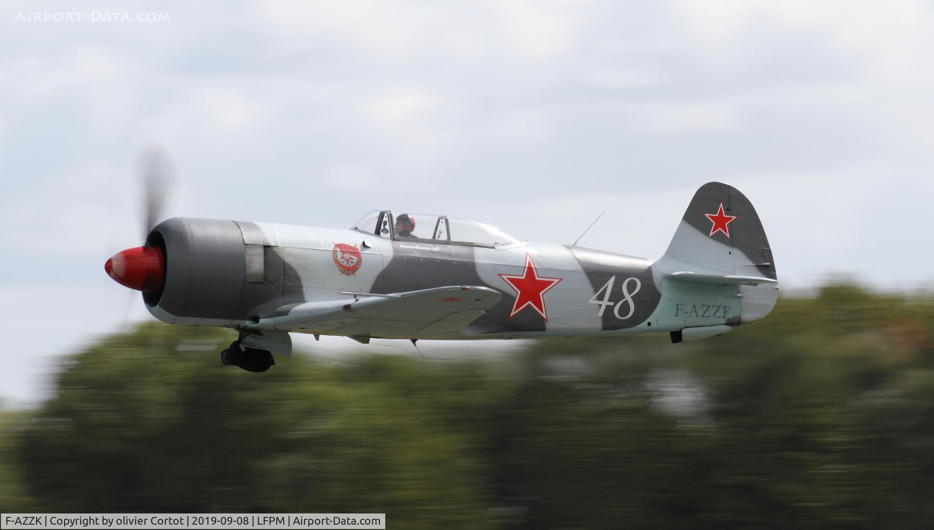F-AZZK, Yakovlev Yak-3UA C/N 003, 2019 Melun airshow