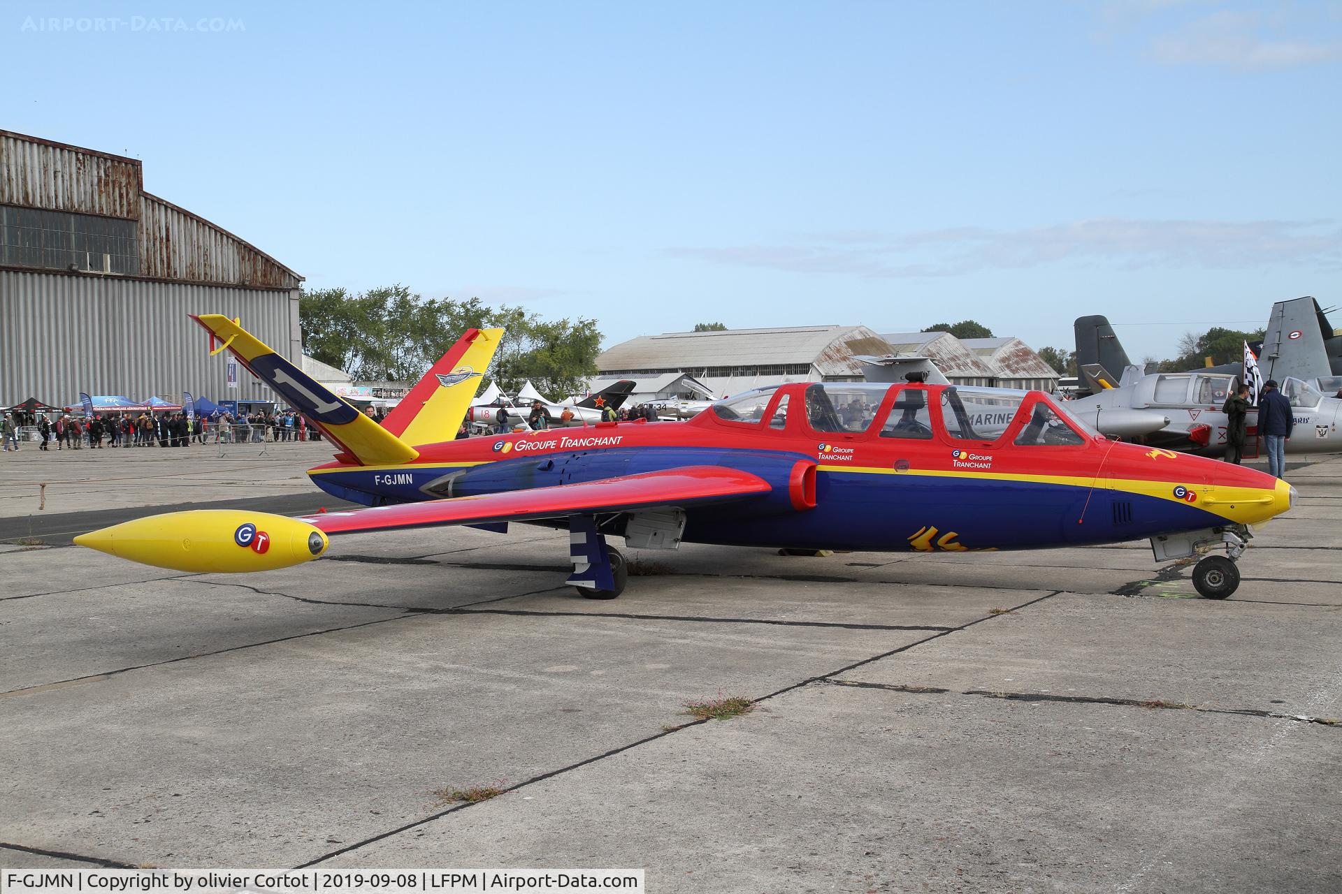 F-GJMN, Fouga CM-170 Magister C/N 424, 2019 Melun airshow