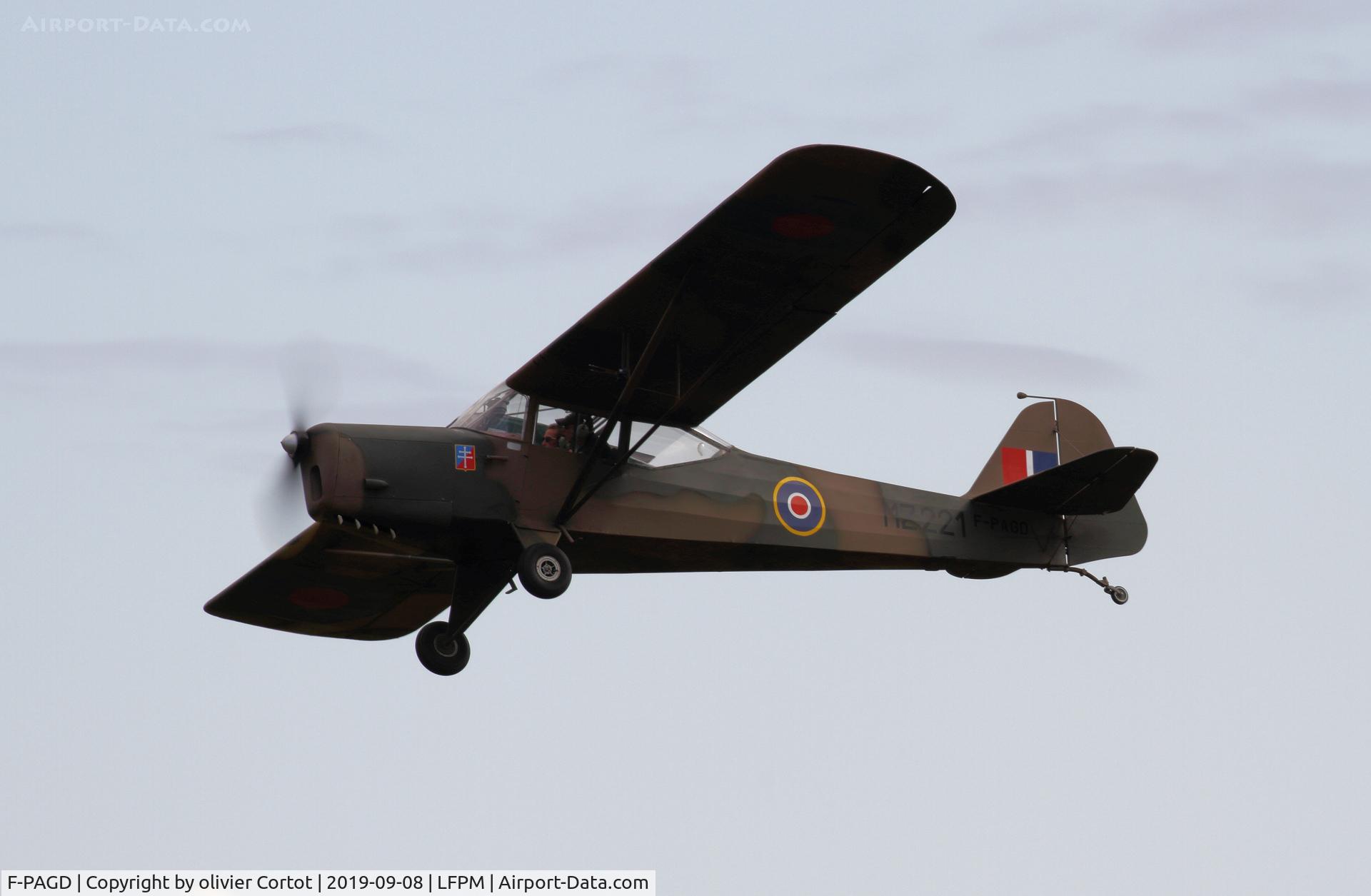 F-PAGD, Auster J-1 Autocrat C/N 2218, 2019 Melun airshow