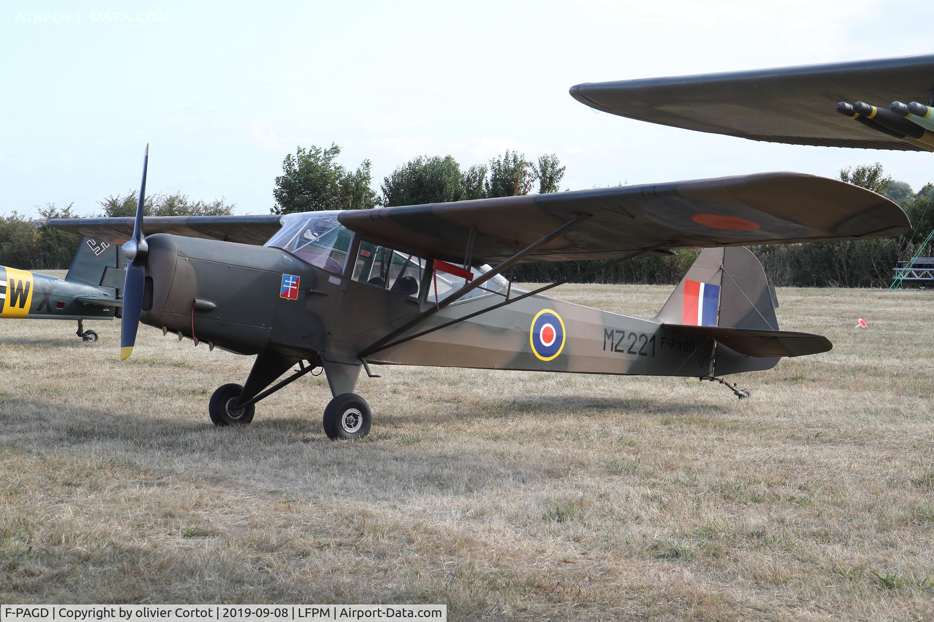 F-PAGD, Auster J-1 Autocrat C/N 2218, 2019 Melun airshow