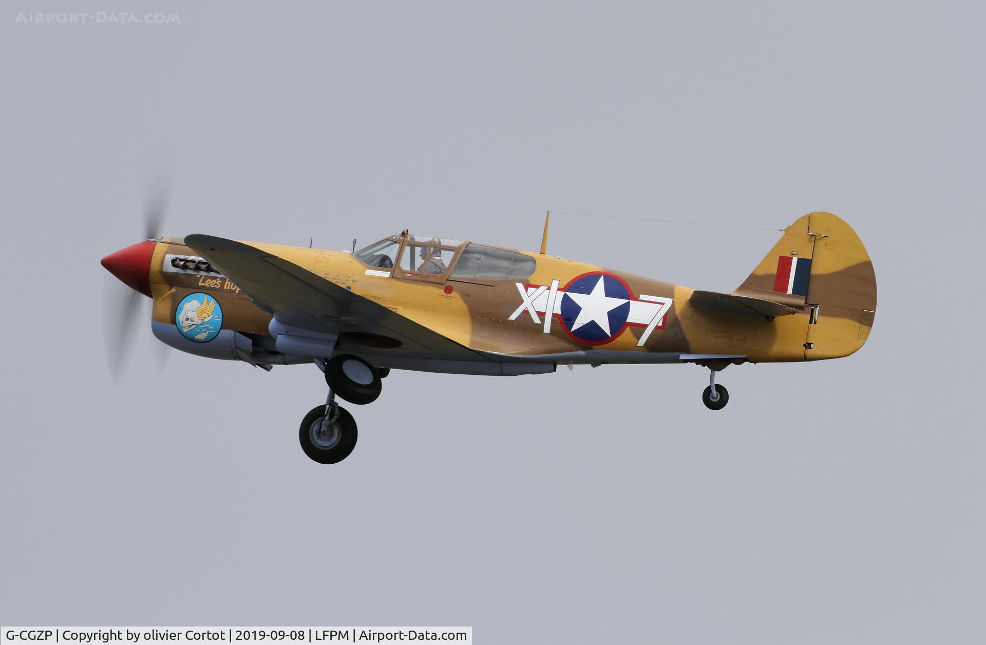 G-CGZP, 1942 Curtiss P-40F Warhawk C/N 19503, 2019 Melun airshow