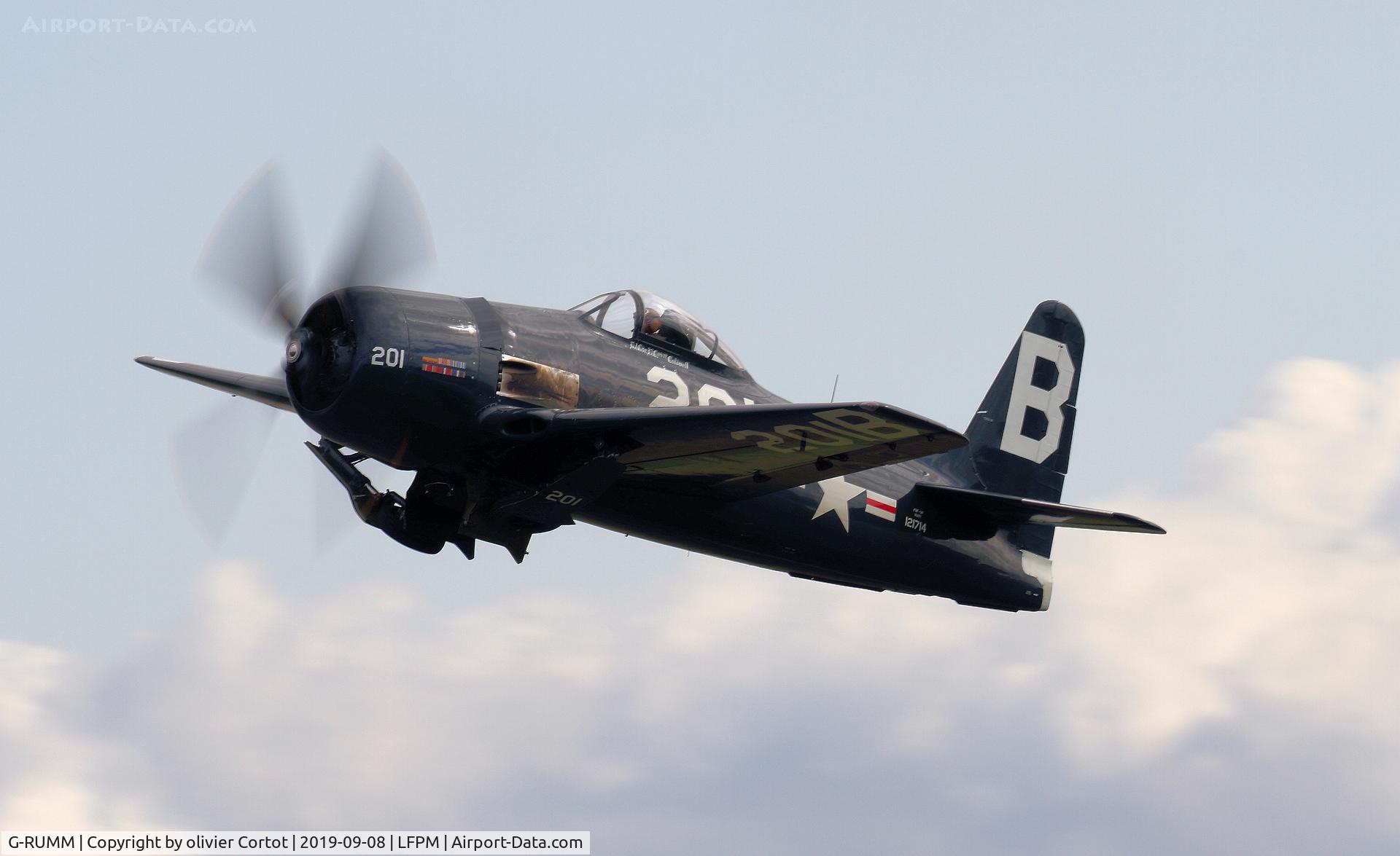G-RUMM, 1948 Grumman F8F-2 (G58) Bearcat C/N D.1088, 2019 Melun airshow