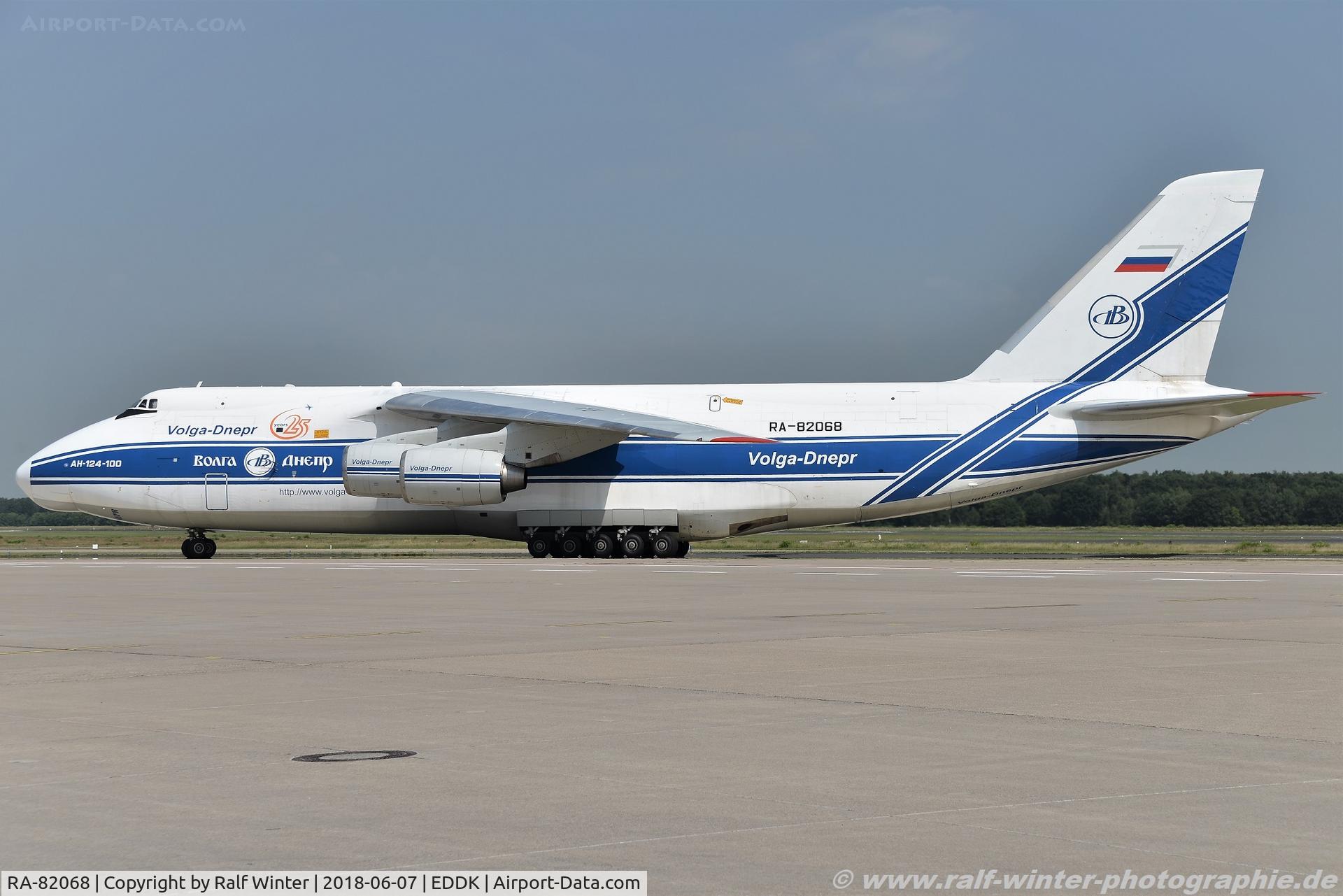 RA-82068, 1993 Antonov An-124-100 Ruslan C/N x770051359127, Antonov An-124-100 Ruslan - Volga Dnepr Airlines '25 years' - 9773051359127 - RA-82068 - 07.06.2018 - CGN