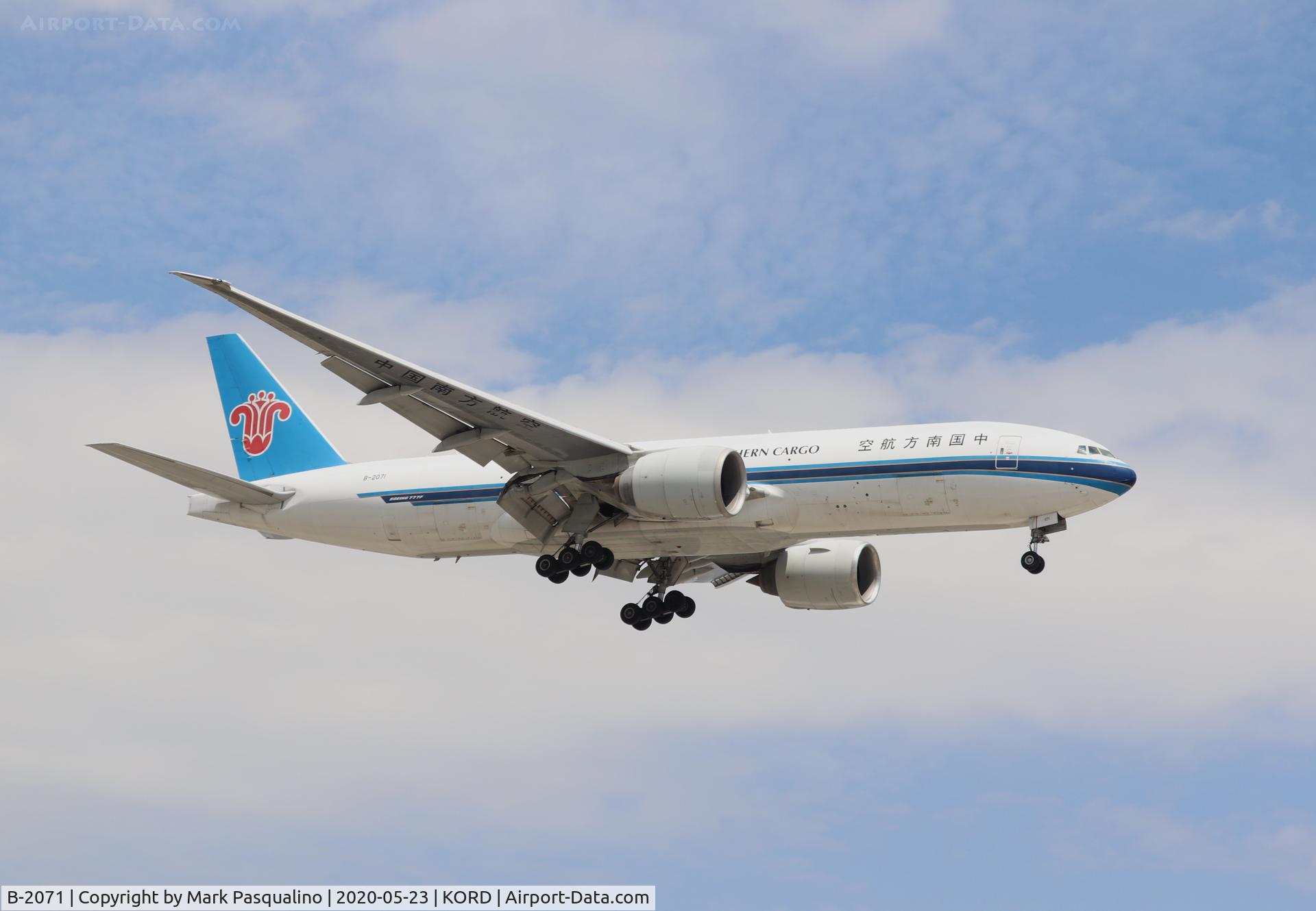 B-2071, 2009 Boeing 777-F1B C/N 37309, Boeing 777-F1B