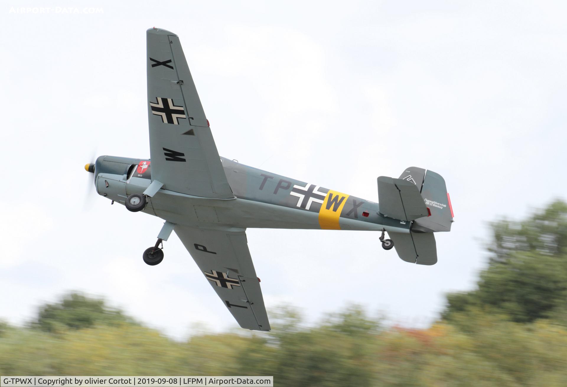 G-TPWX, 1966 Heliopolis Gomhouria Mk.6 (Bu-181) C/N 183, 2019 Melun airshow