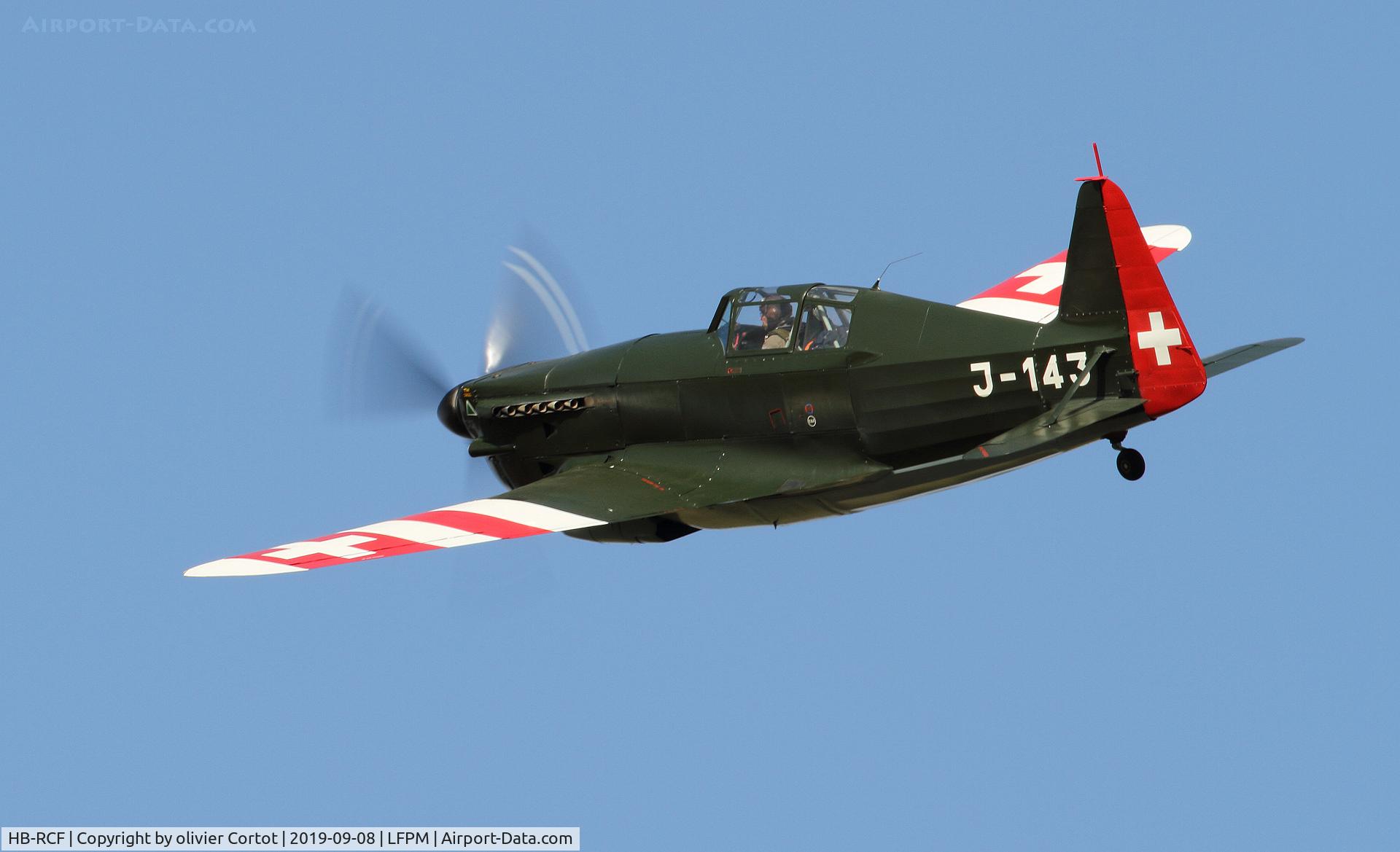 HB-RCF, 1942 Morane-Saulnier D-3801 (MS-412) C/N 194, 2019 Melun airshow
